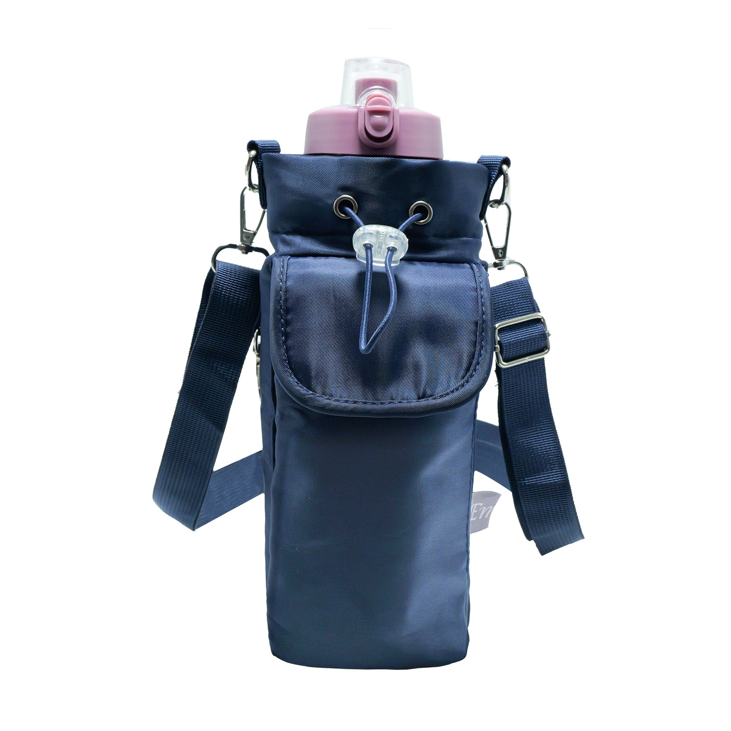 Sports water bottle bags–adjustable shoulder strap - Water-Resistant (23x14cm)-blue