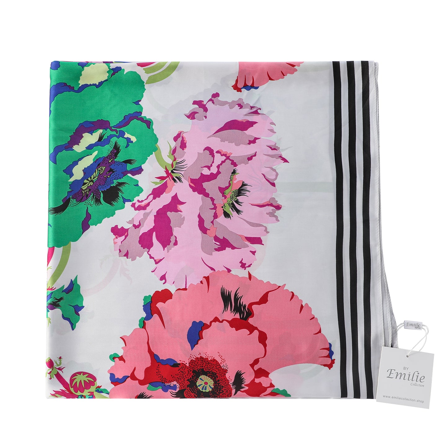 Scarf silky feeling