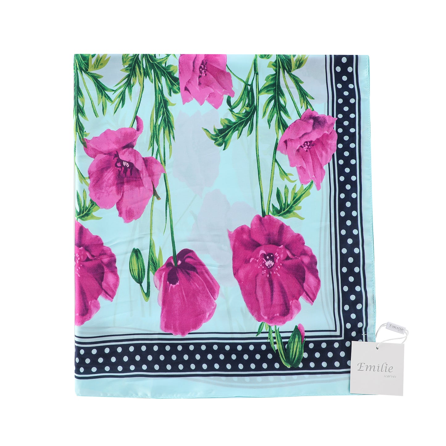 Scarf silky feeling