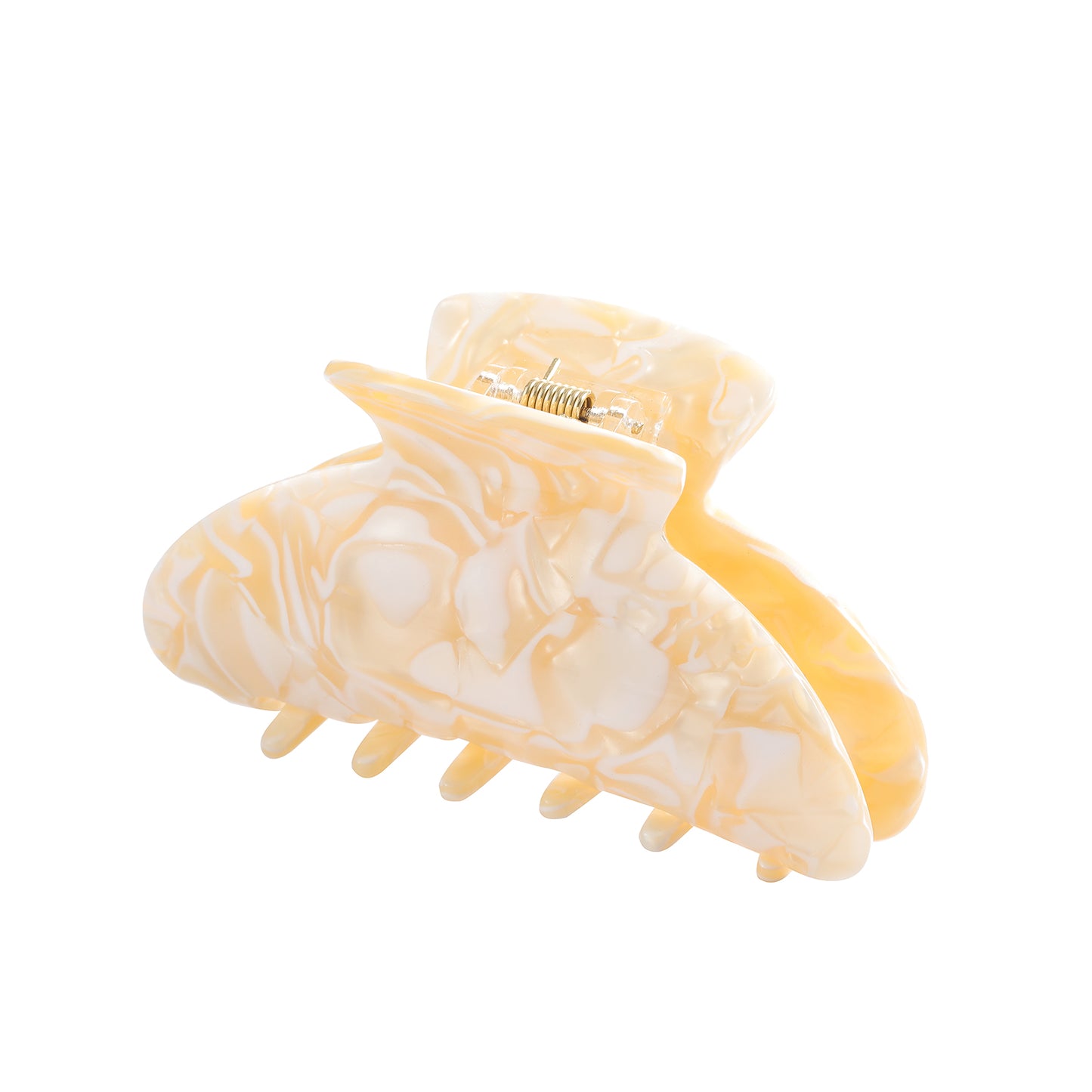 Hair clip marble