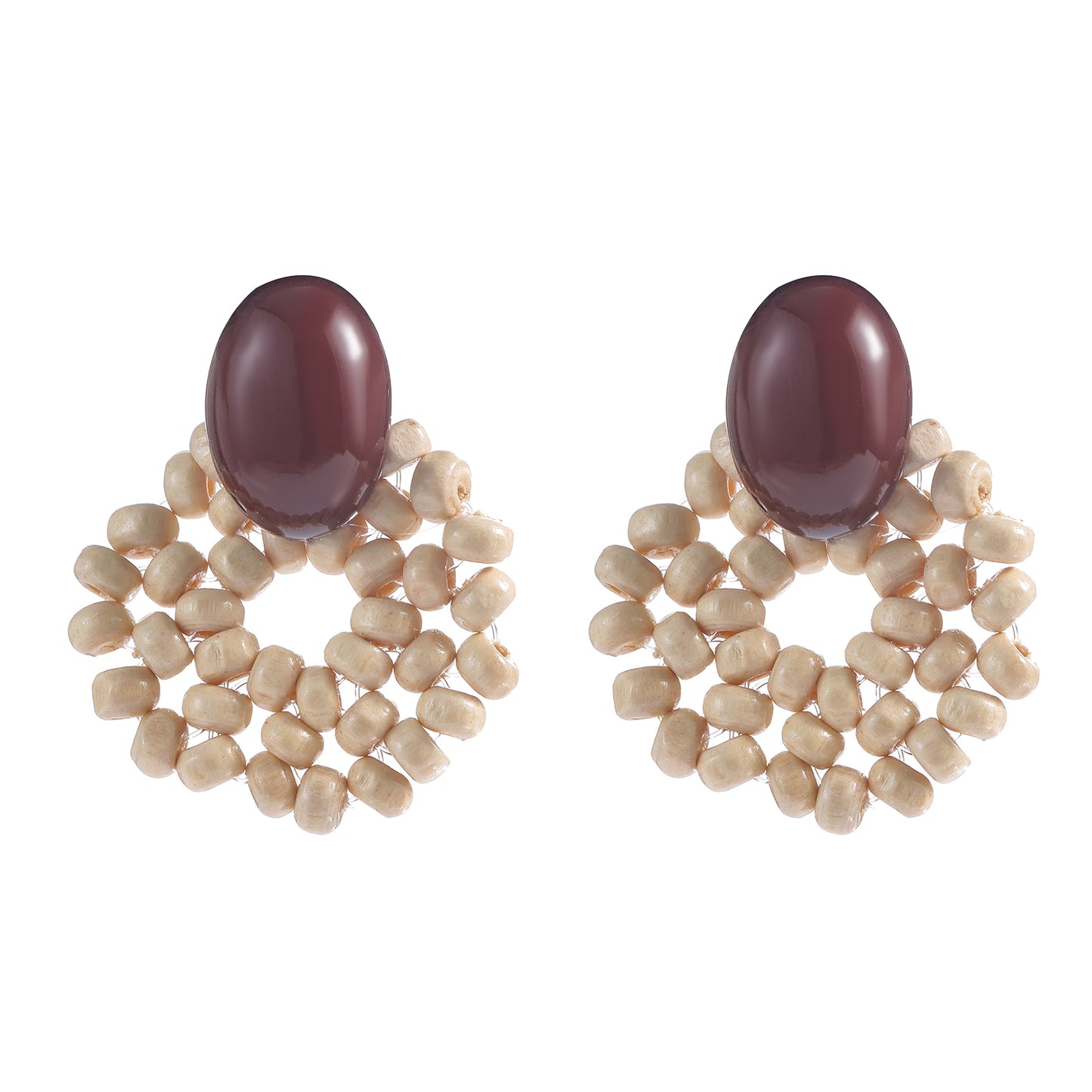 Earrings beads