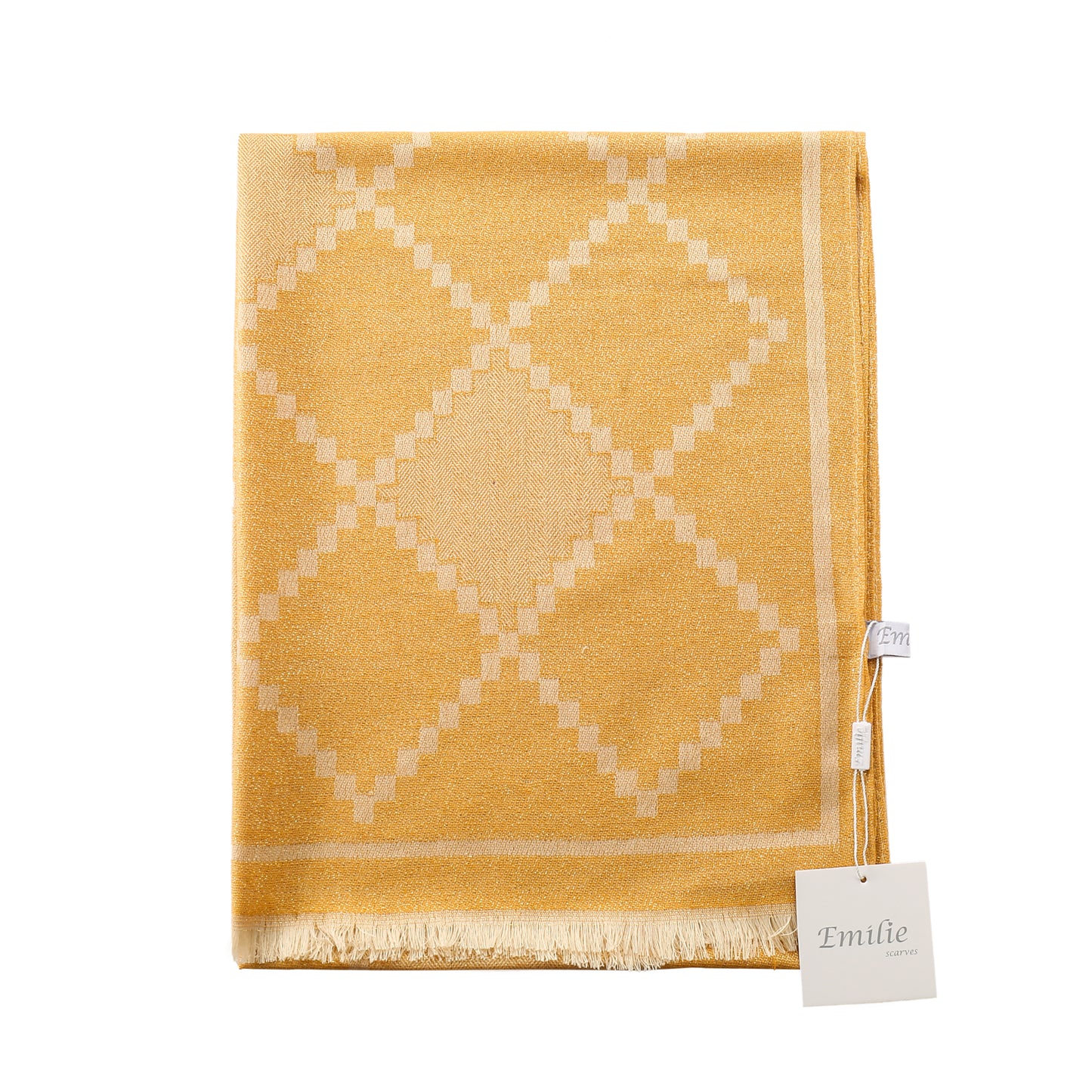 Glitter scarf gold