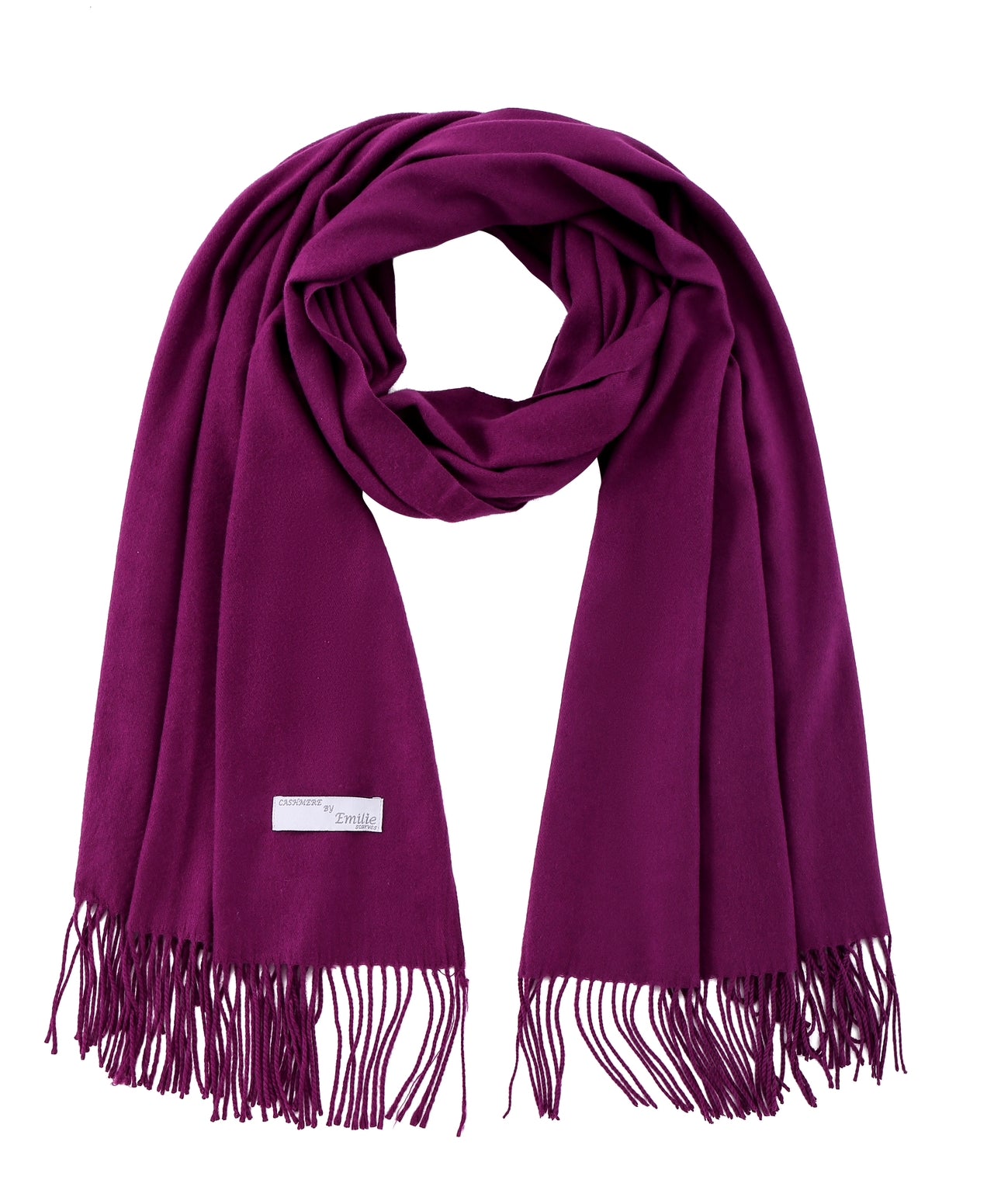 Pashmina scarf purple