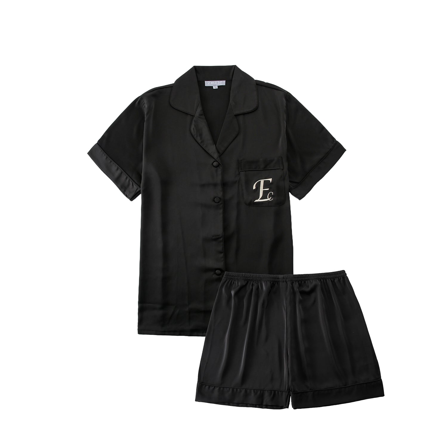 Pyjamaset zwart