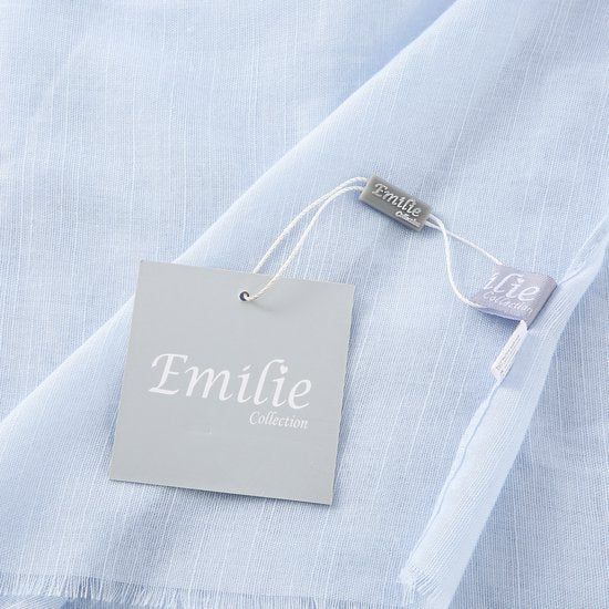 Pareo blue light blue long viscose mix