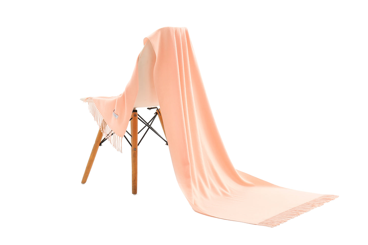 Pashmina scarf salmon pink