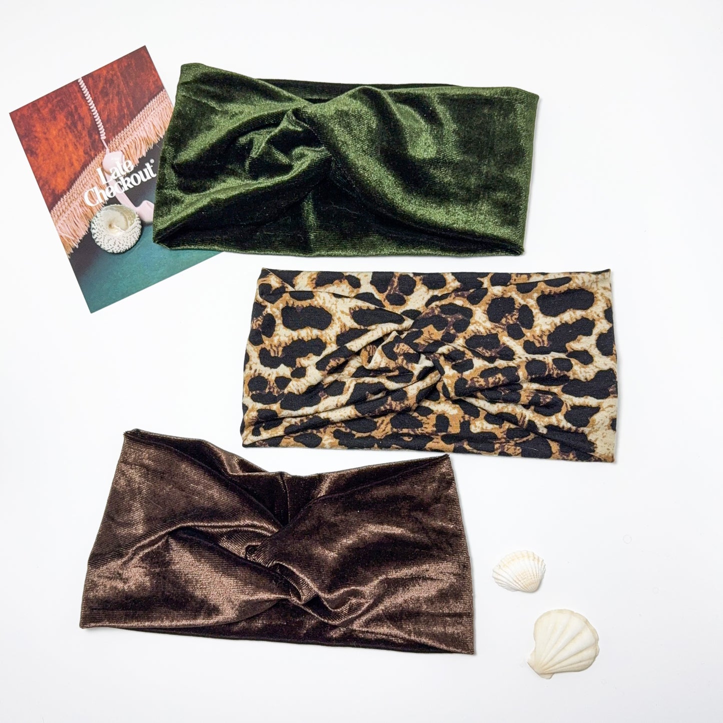 bandeau marron foncé