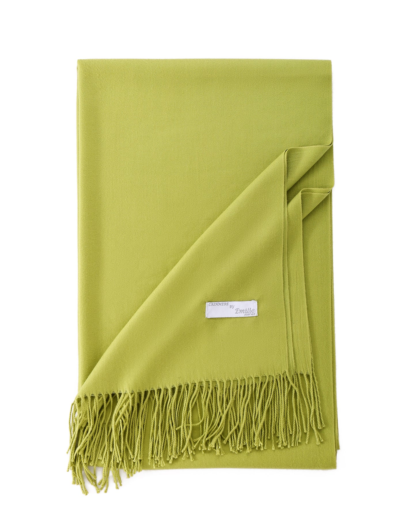 Pashmina scarf apple green
