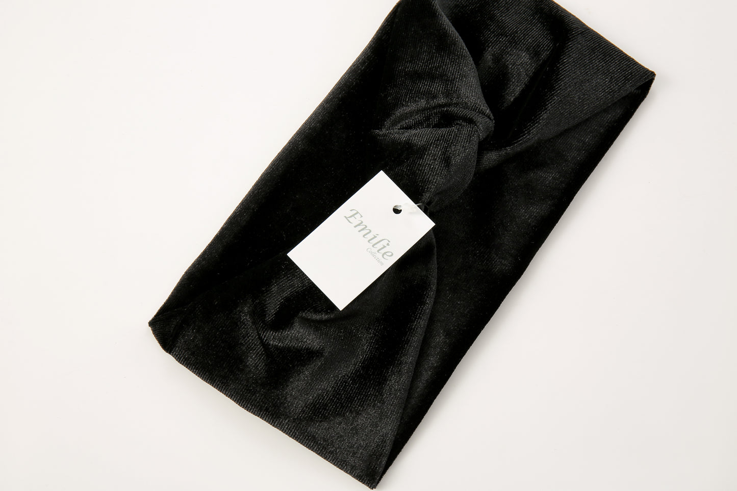 Headband velvet black