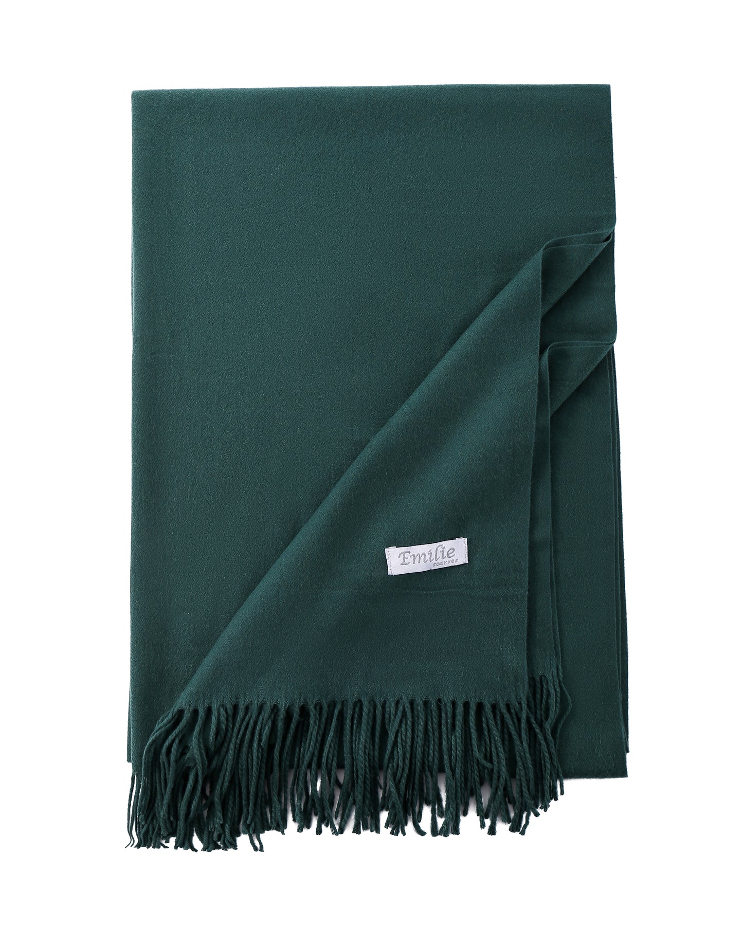 Pashmina scarf emerald green