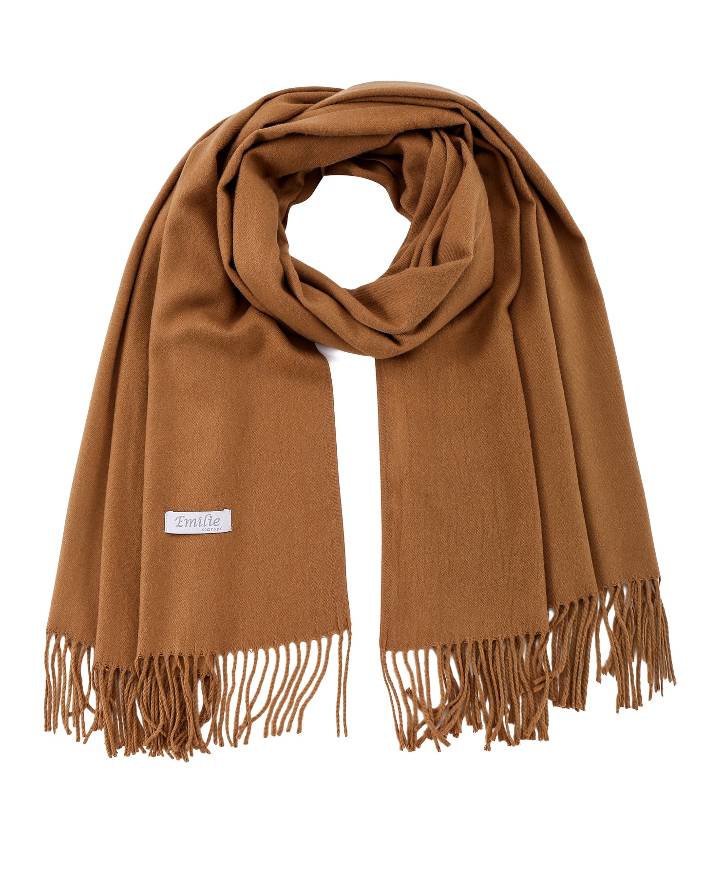 Pashmina scarf camel