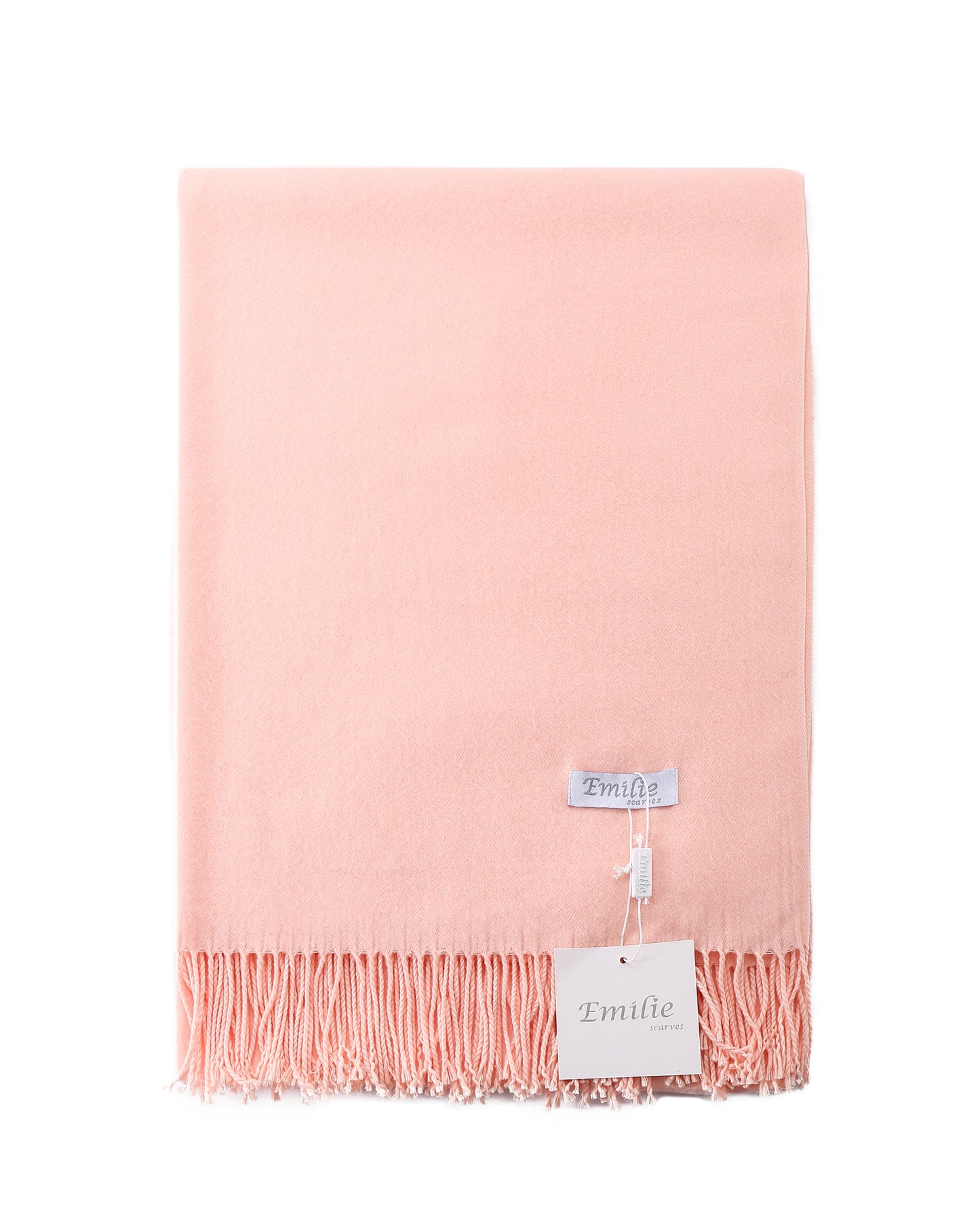 Pashmina scarf salmon pink