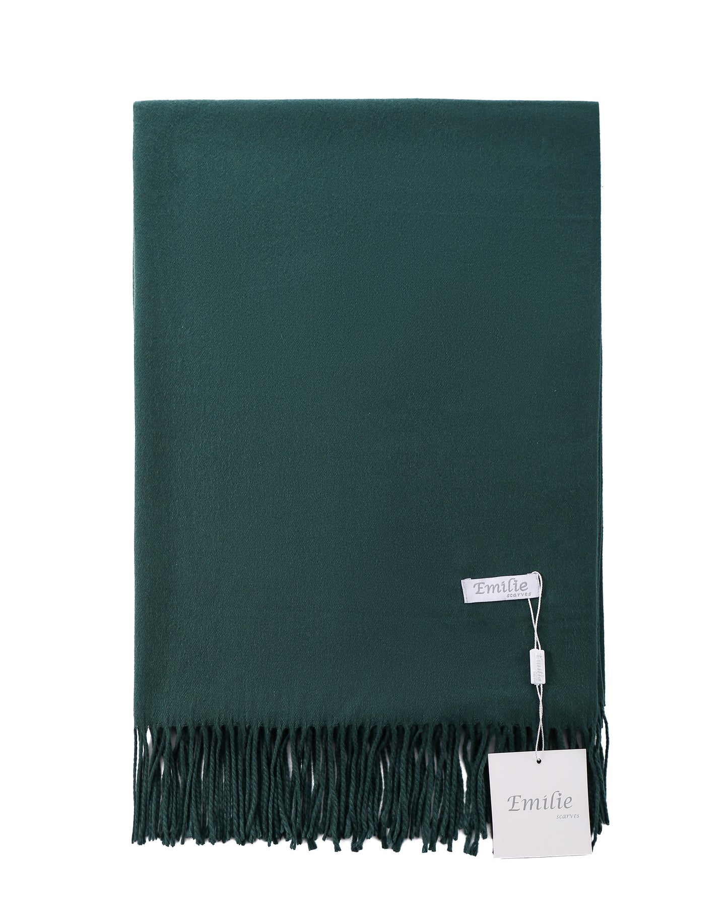 Pashmina scarf emerald green