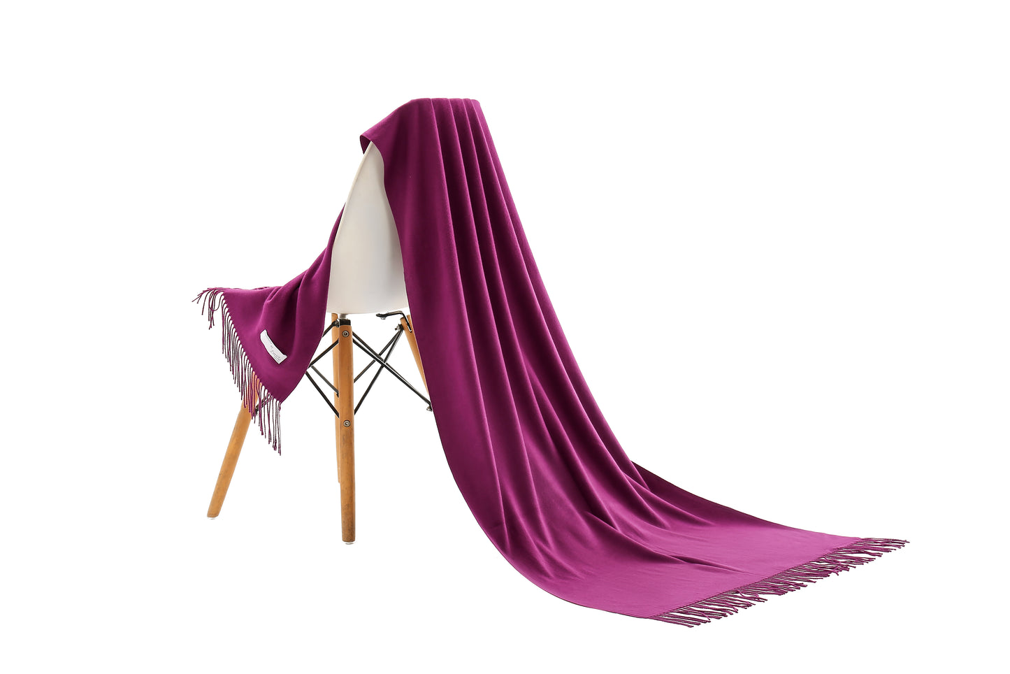 Pashmina scarf purple