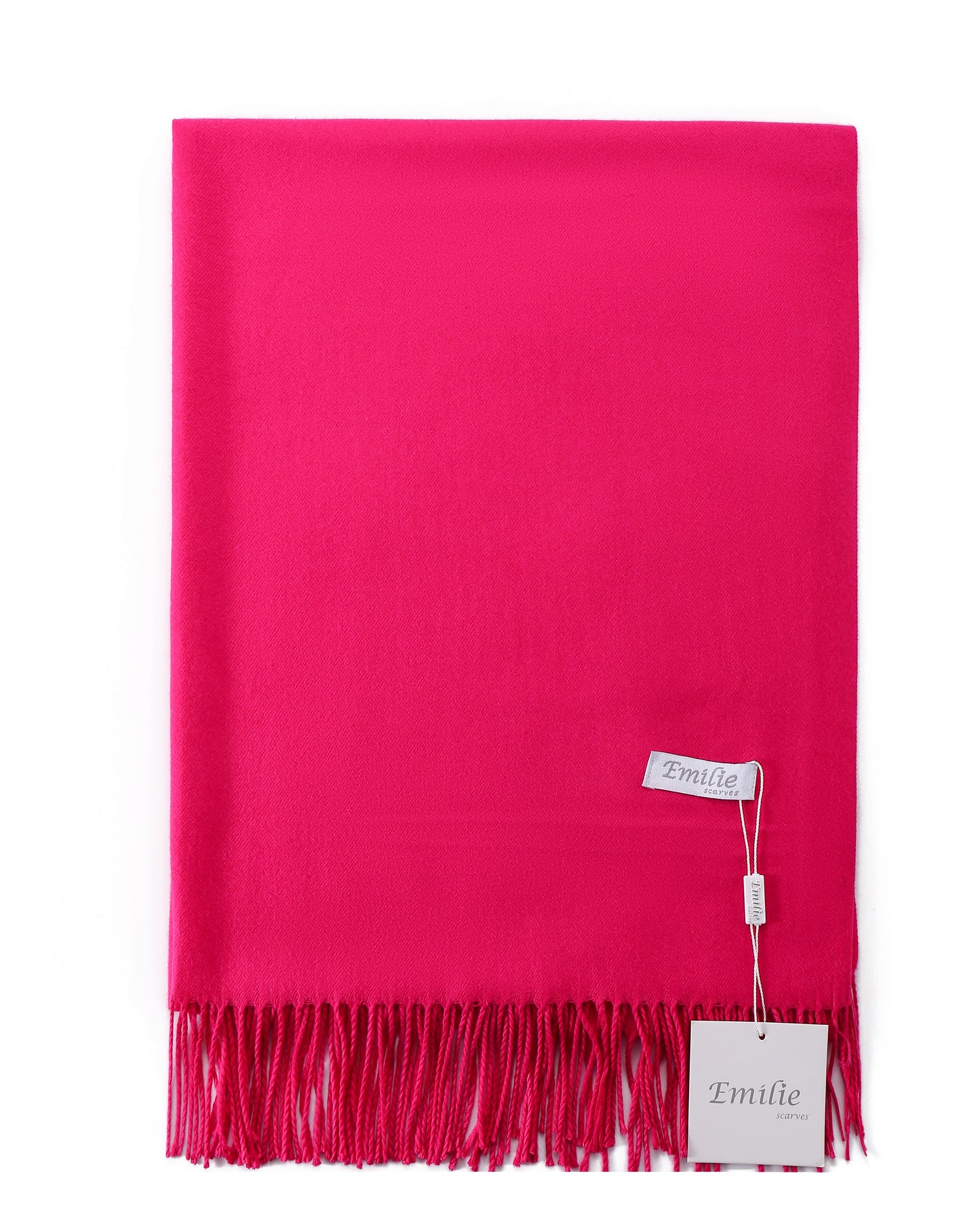 Pashmina scarf fuchsia pink