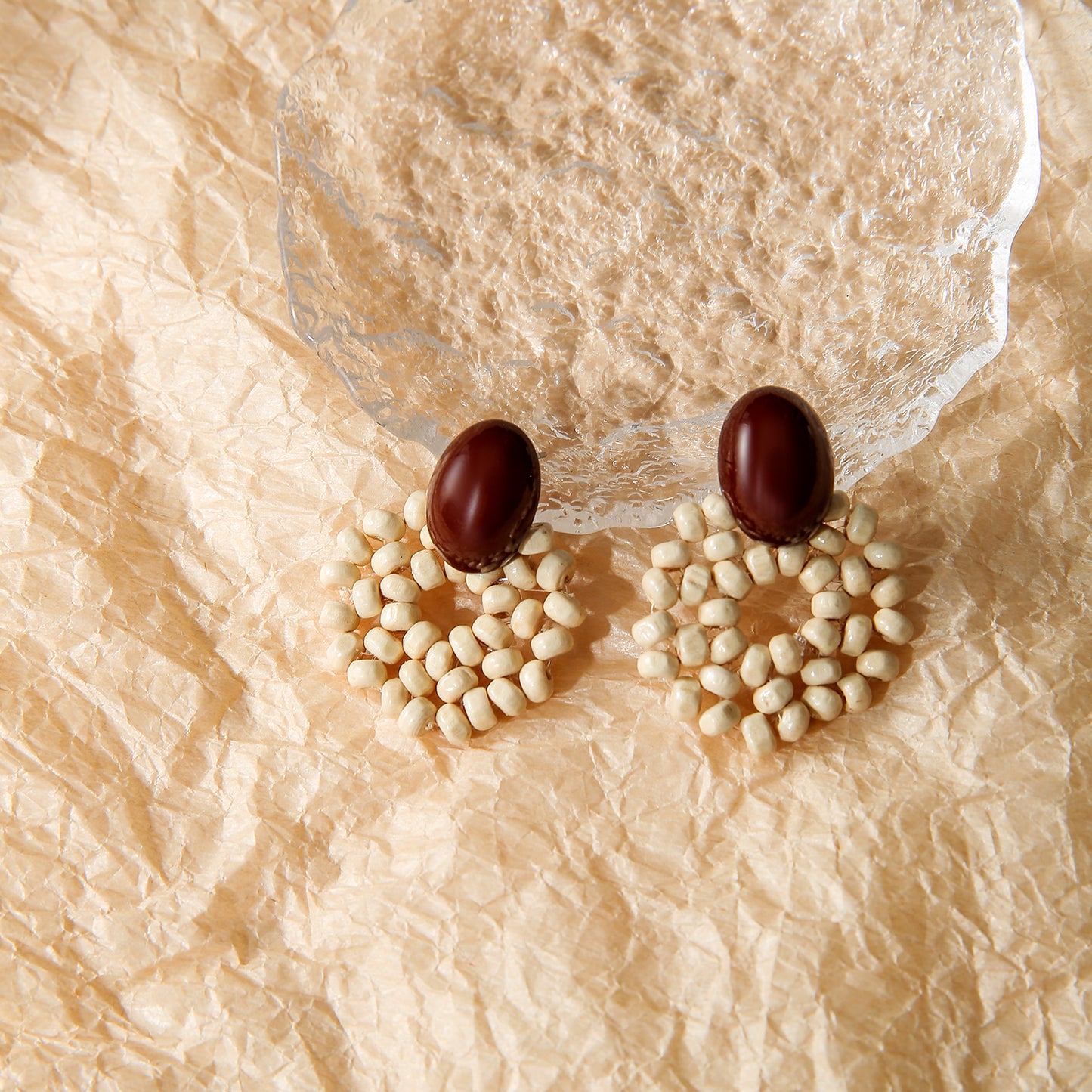 Earrings beads