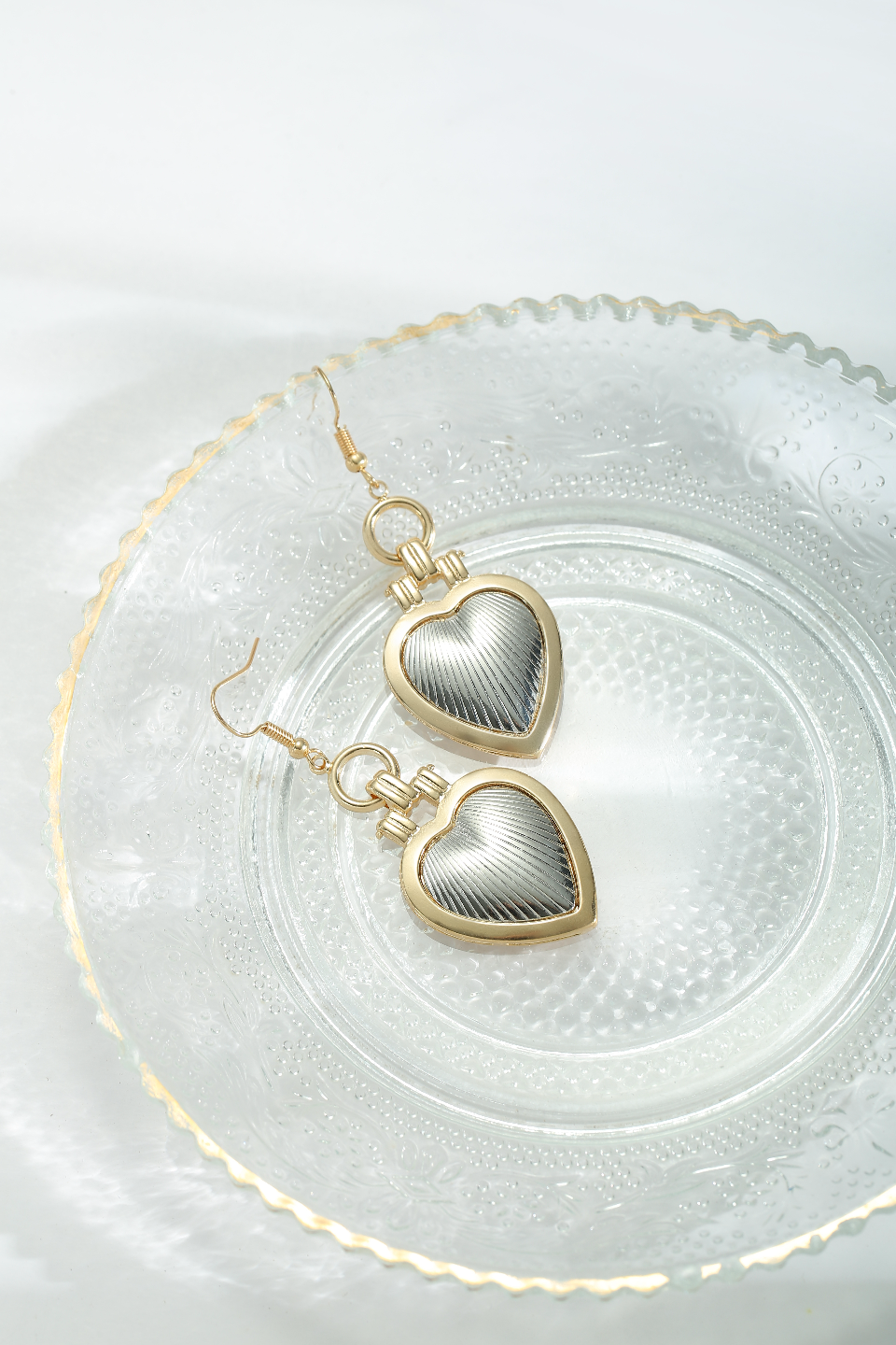 Heart earrings