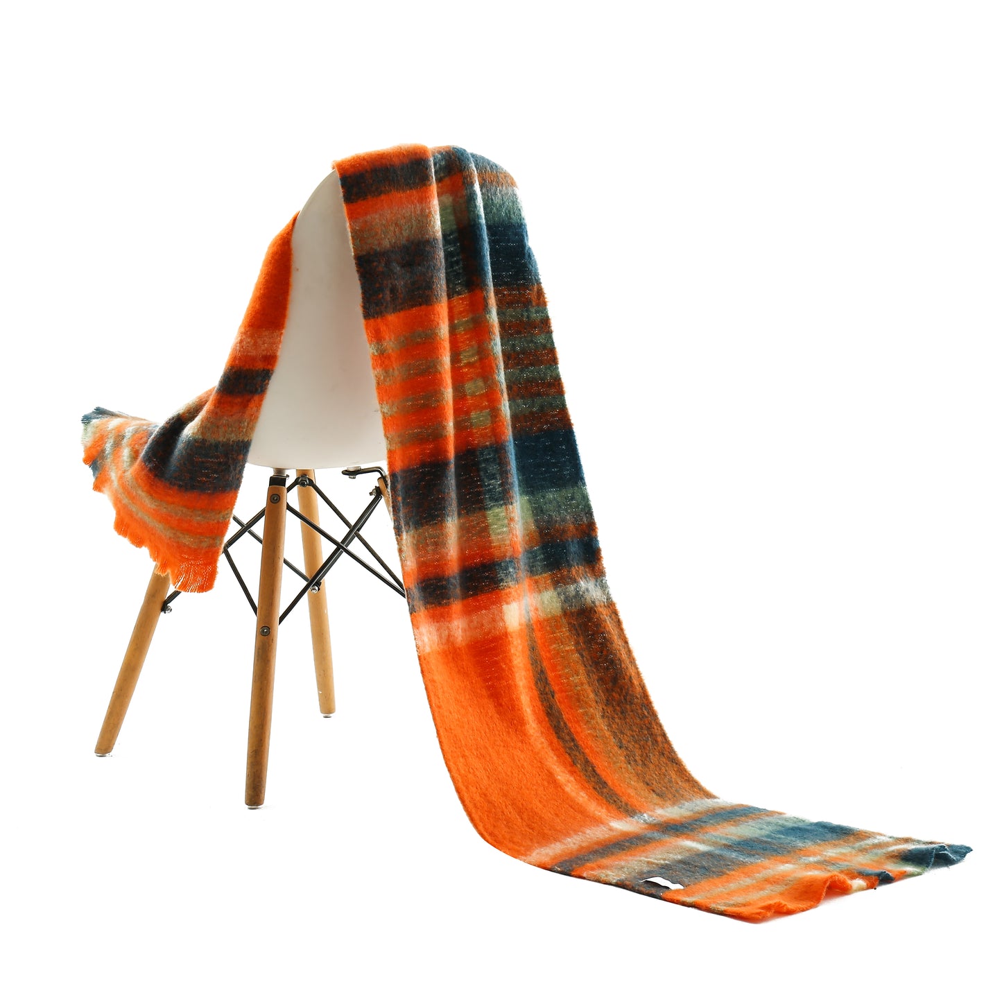 Wintersjaal oranje
