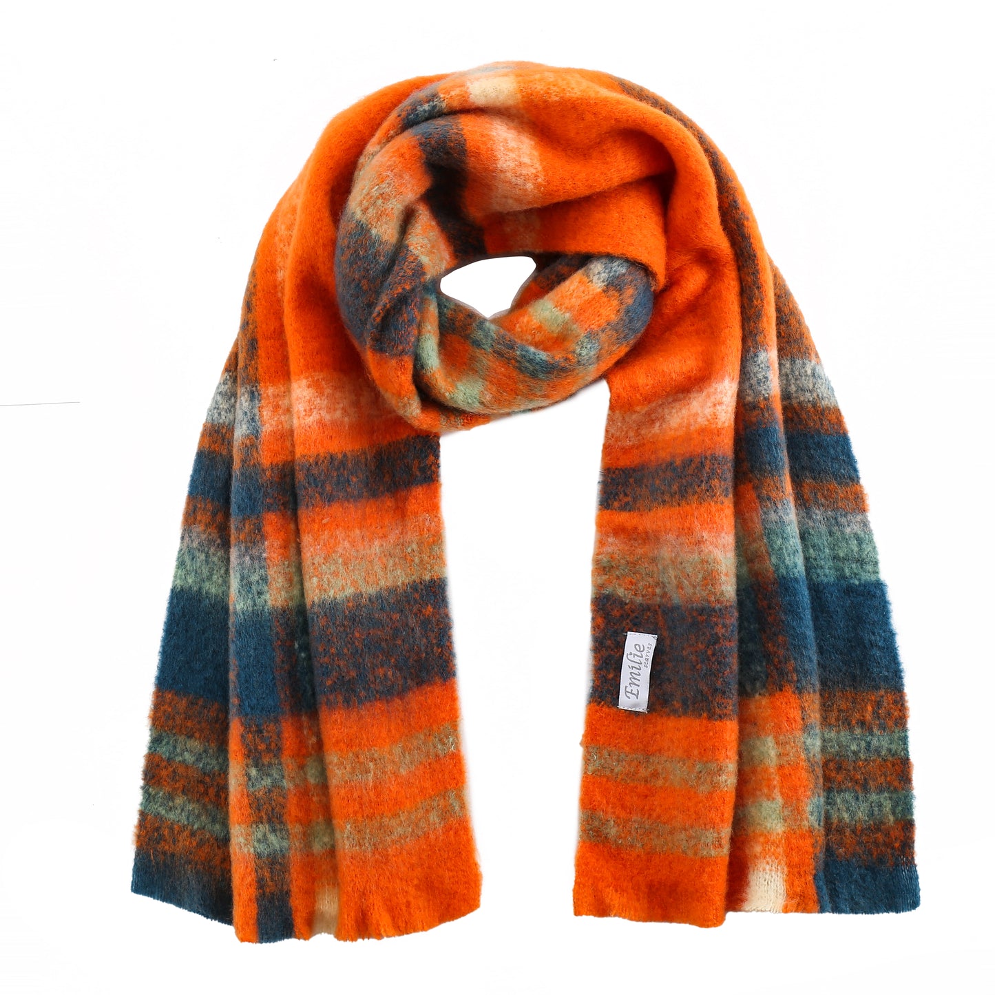 Wintersjaal oranje