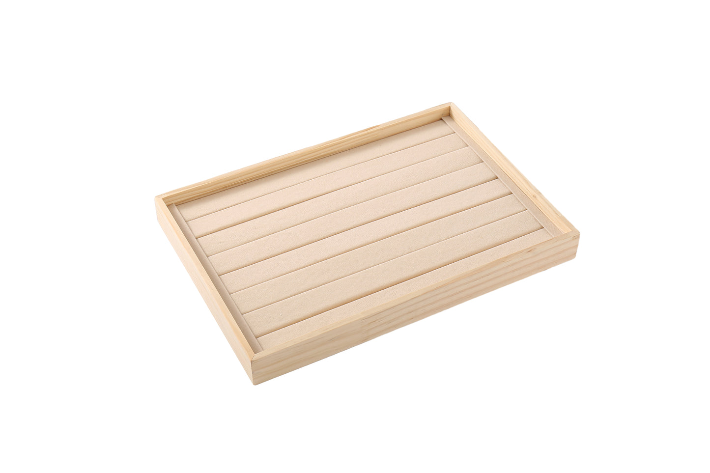 Ringendoos hout beige