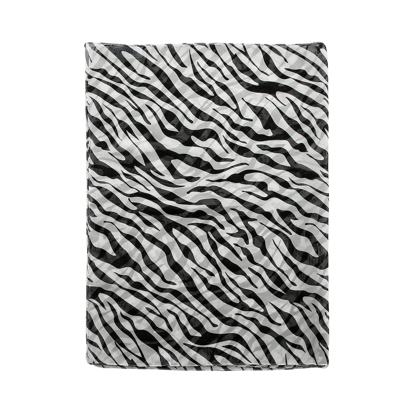 Zebra print scarf