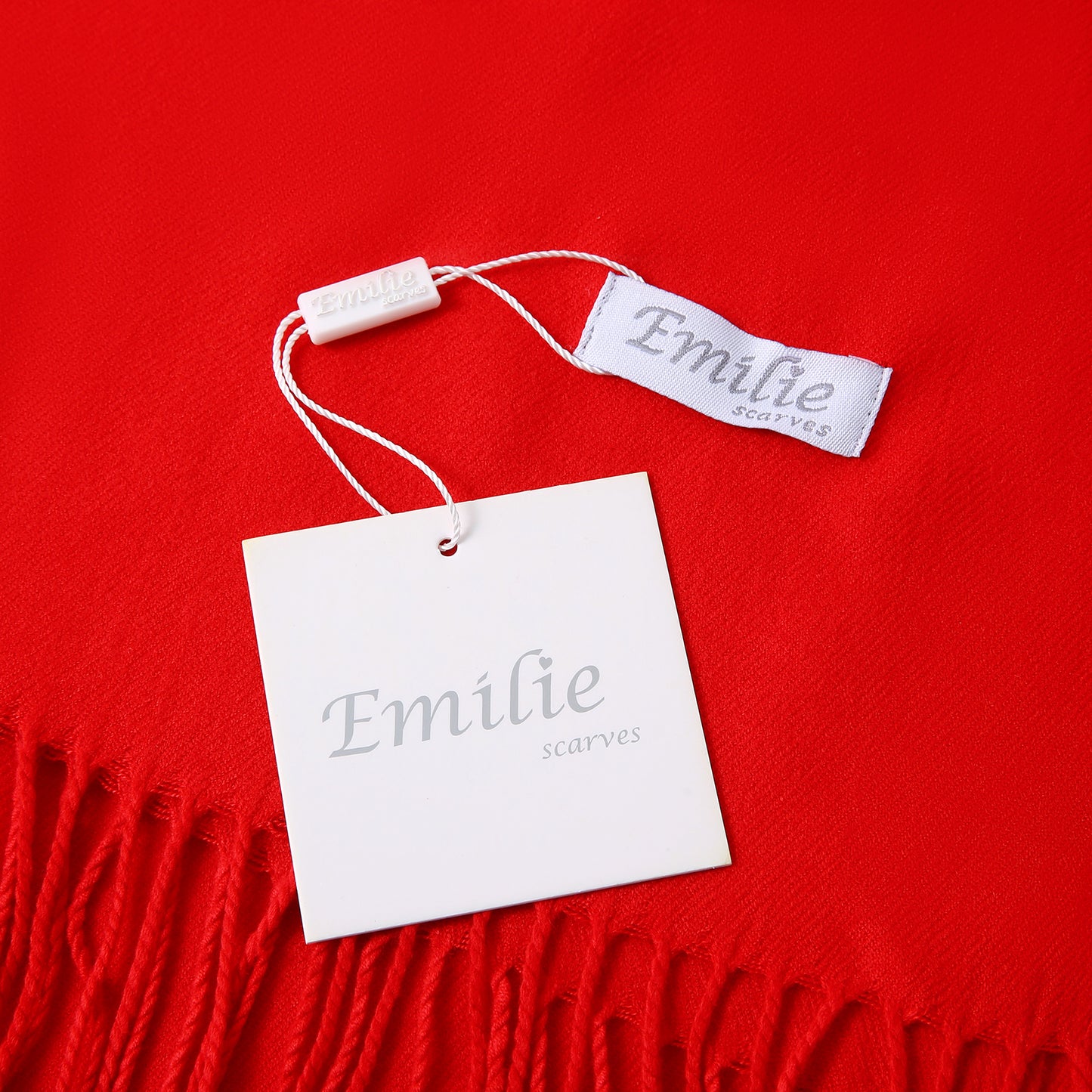 Pashmina sjaal rood