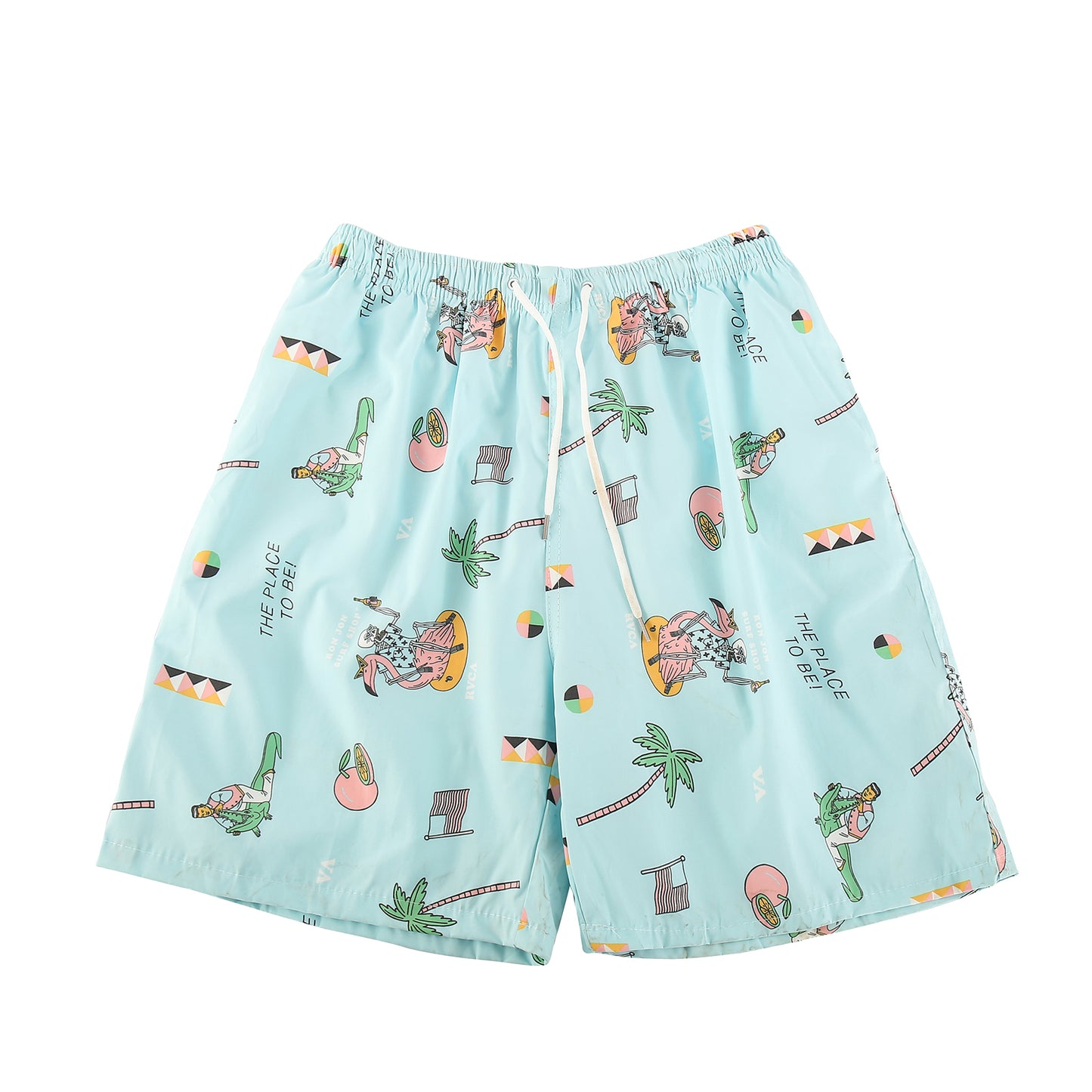 Printed swimming trunks