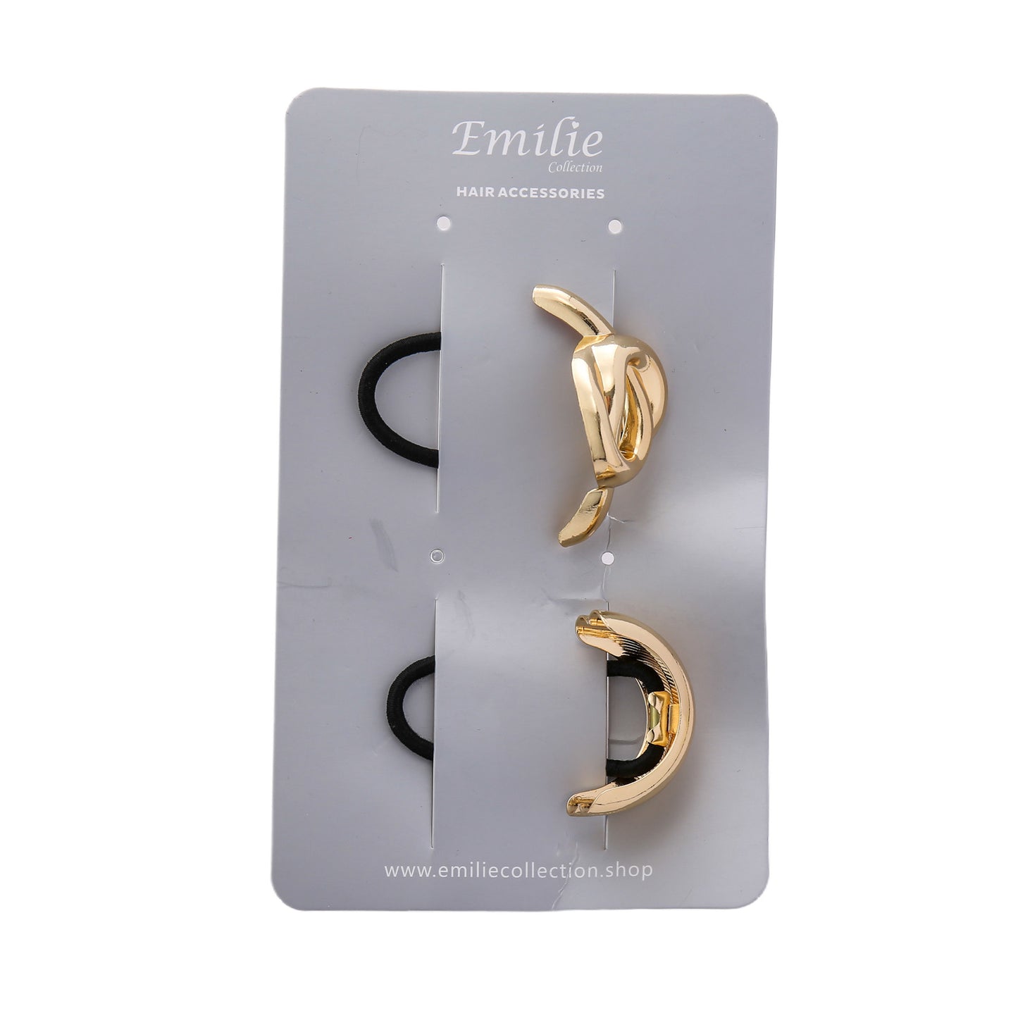 Gold hair elastic set