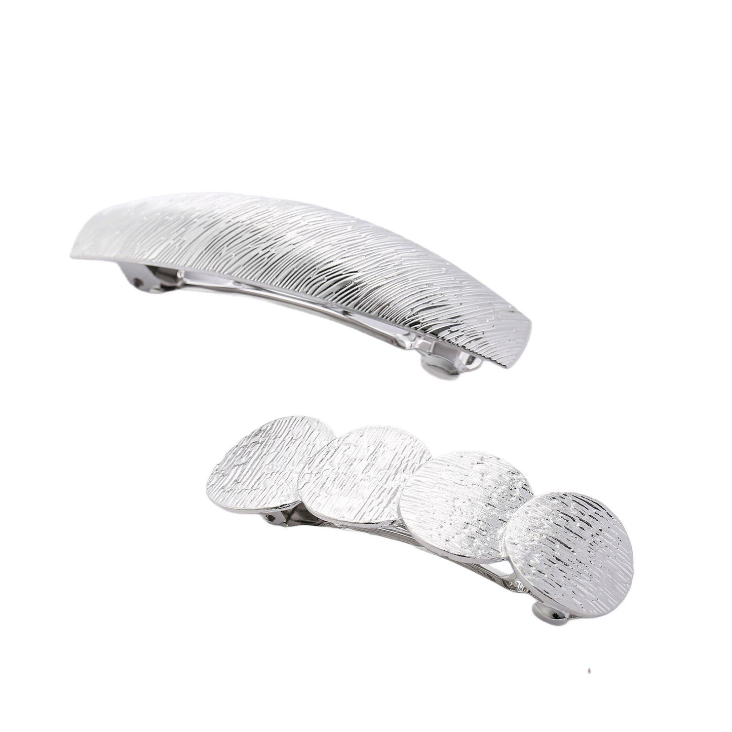 2x Haarspeld zilver