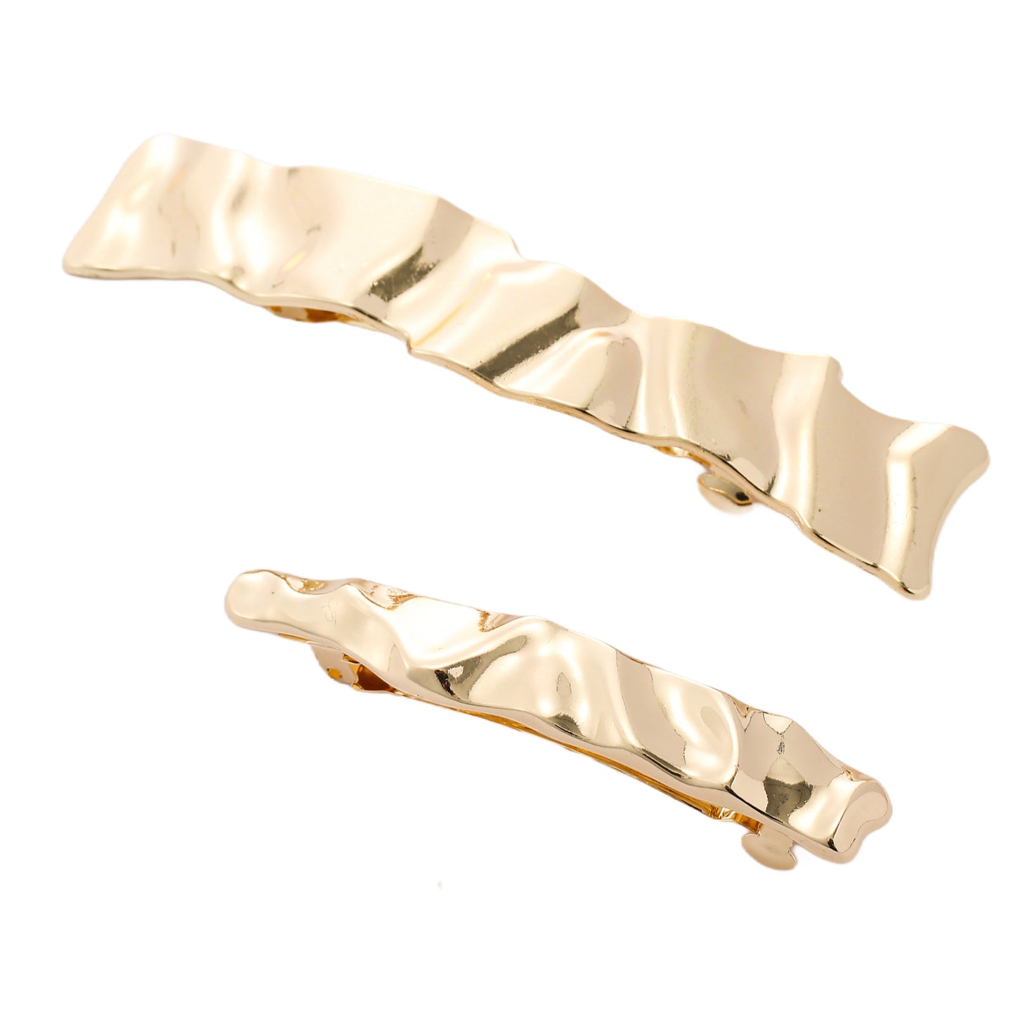 2x Hairpin gold