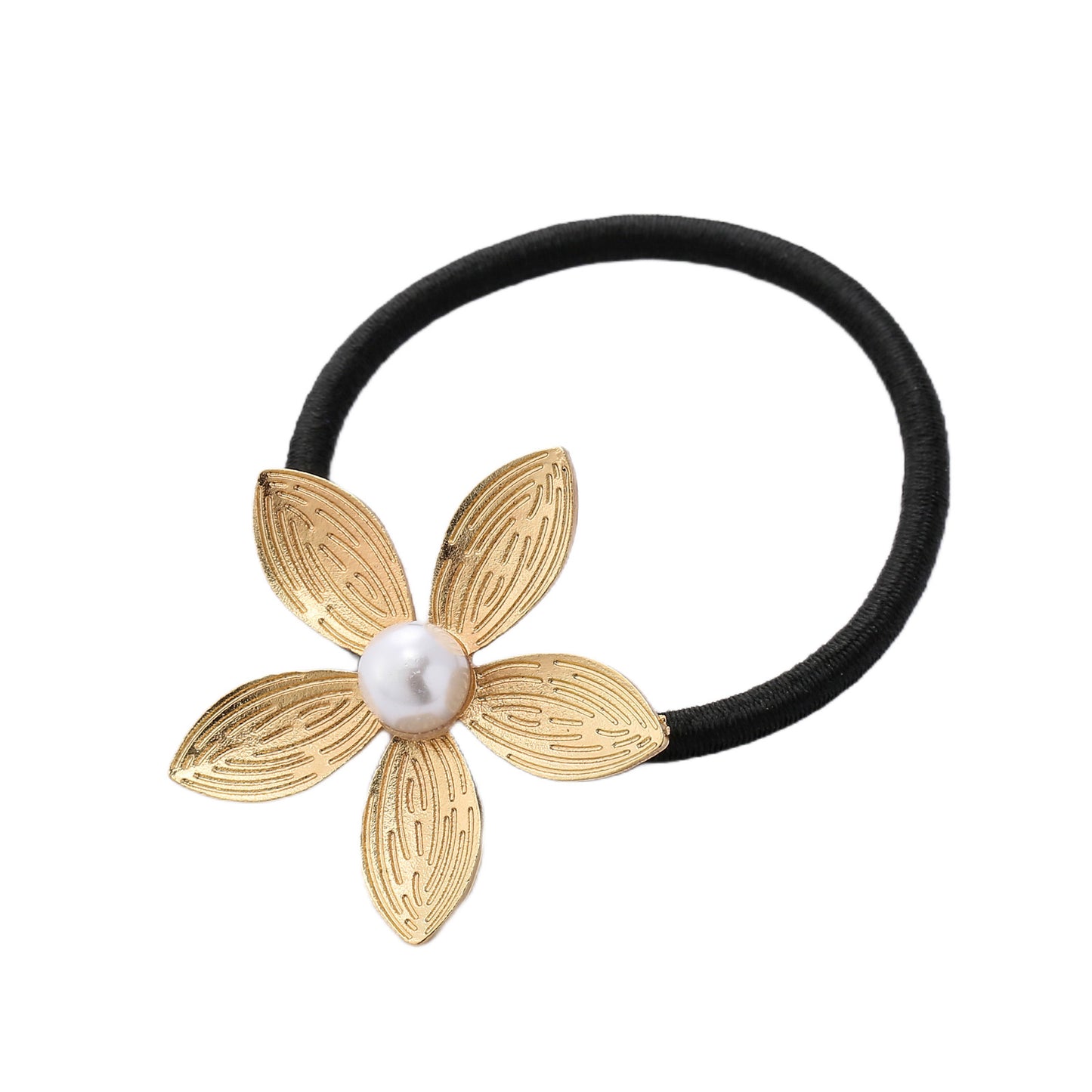 Set haarelastiek goud