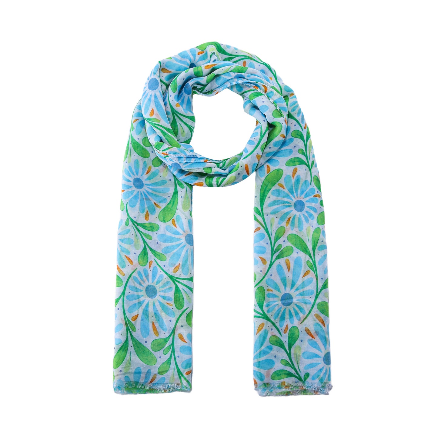 Scarf floral print