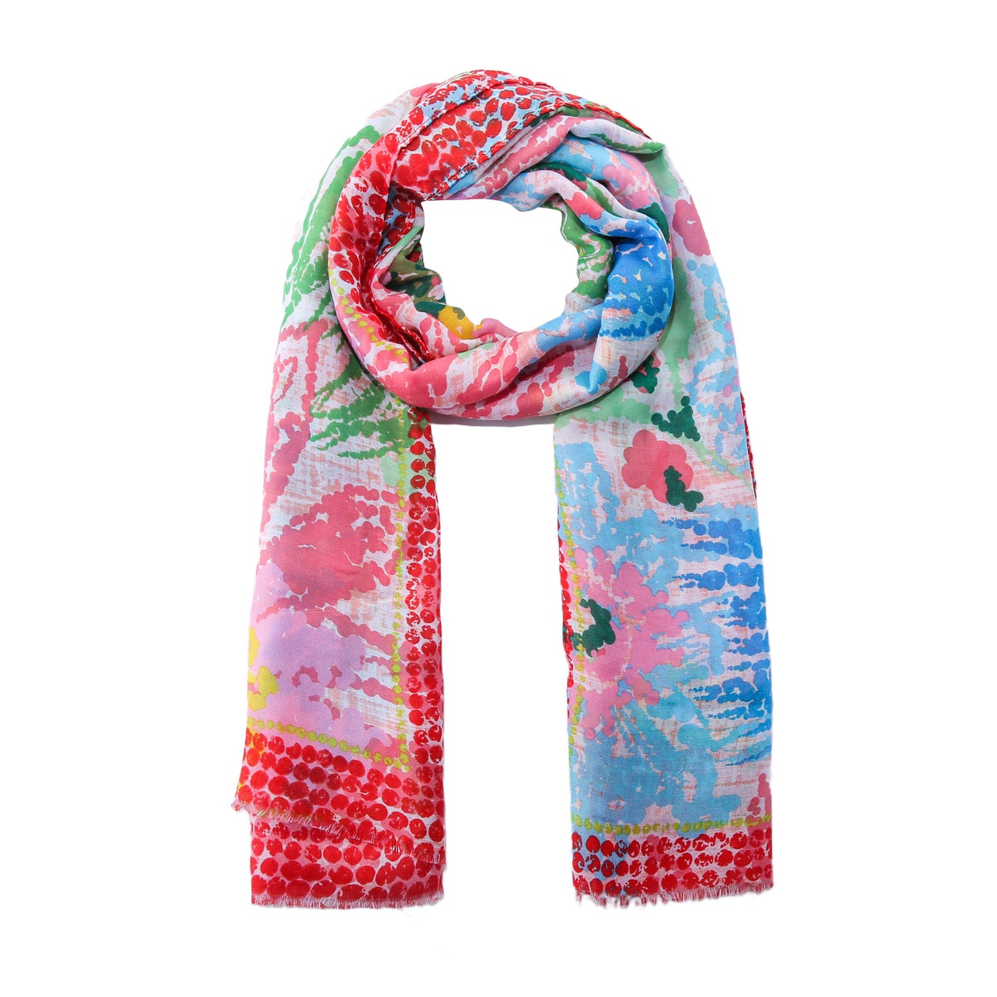 Scarf with print