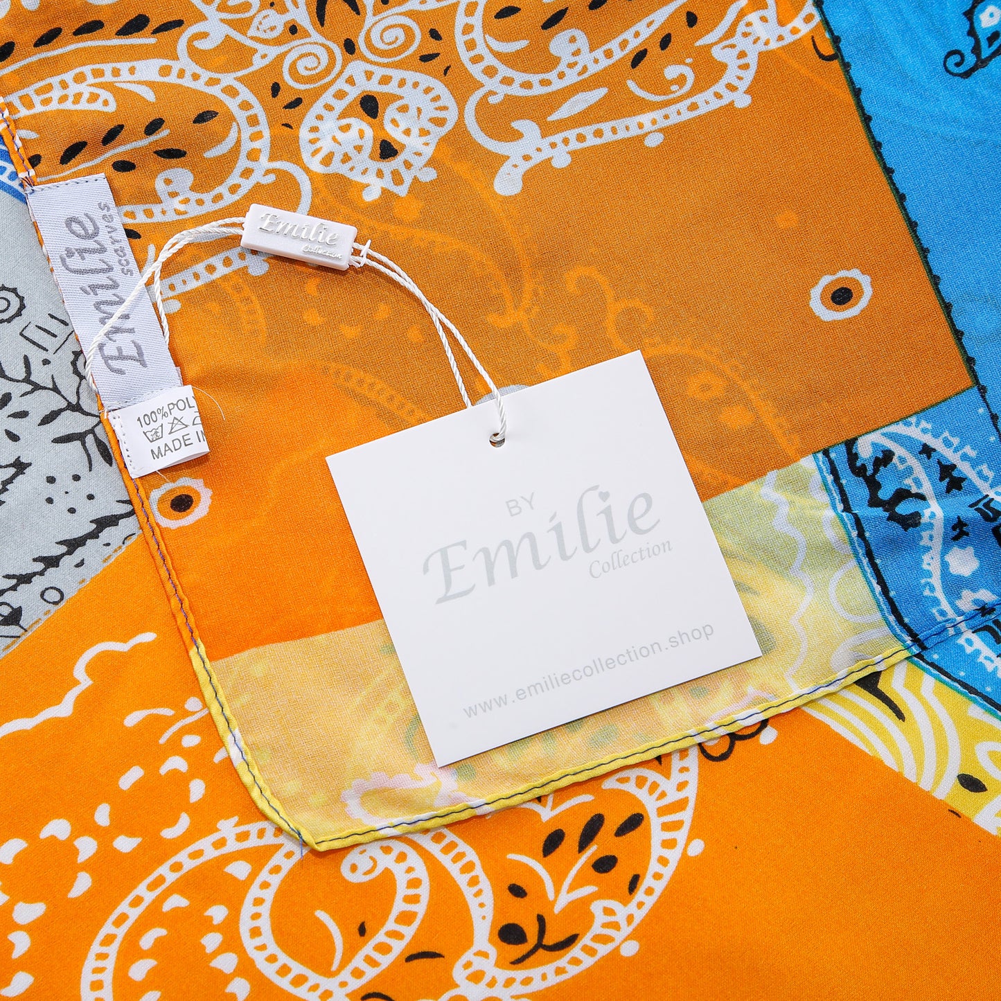 Scarf satin bandana