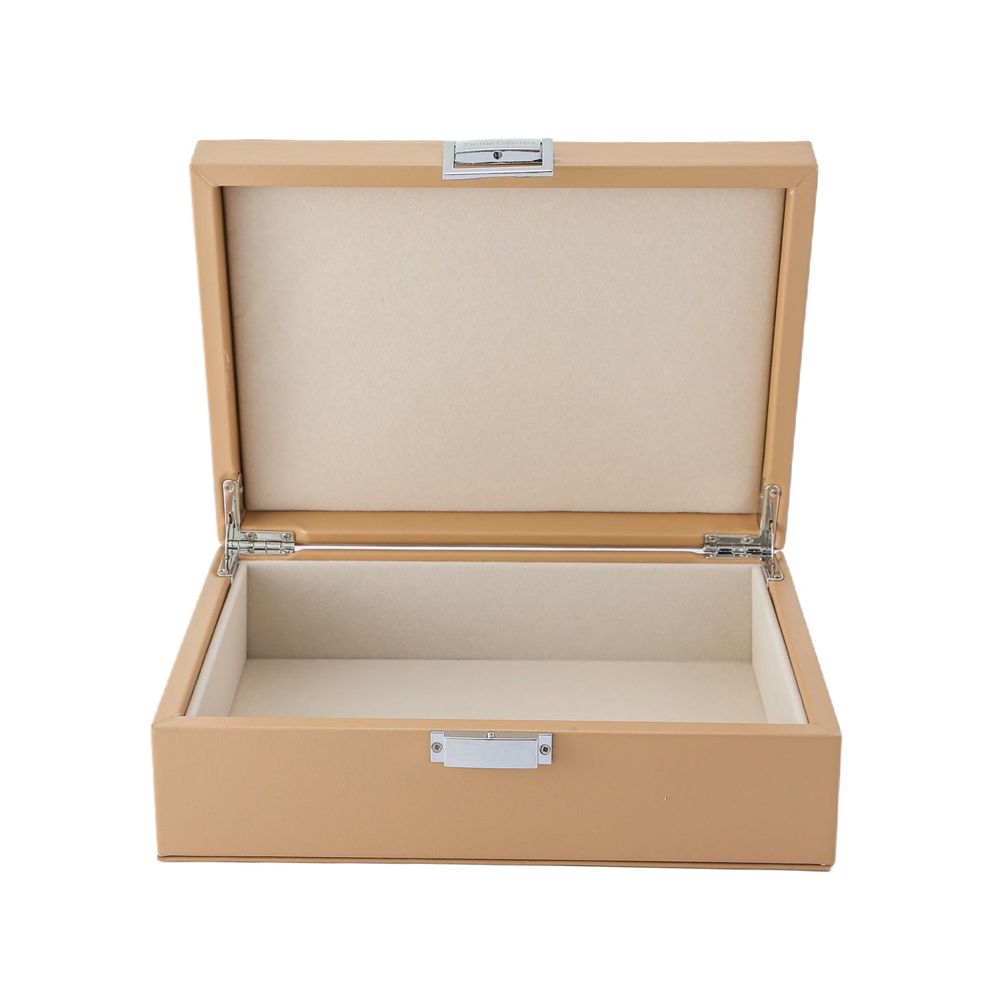 Opbergdoos beige medium