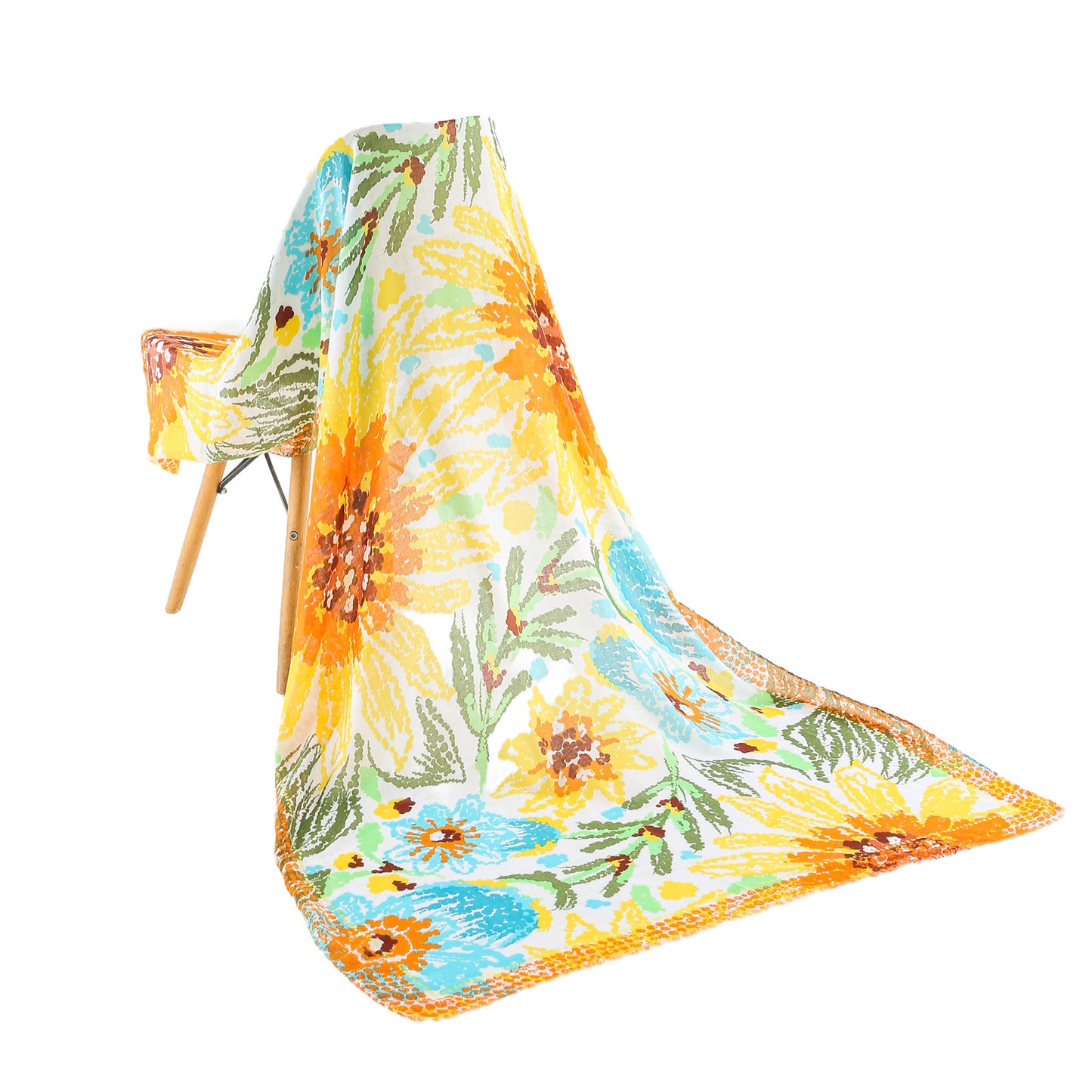 Scarf floral print