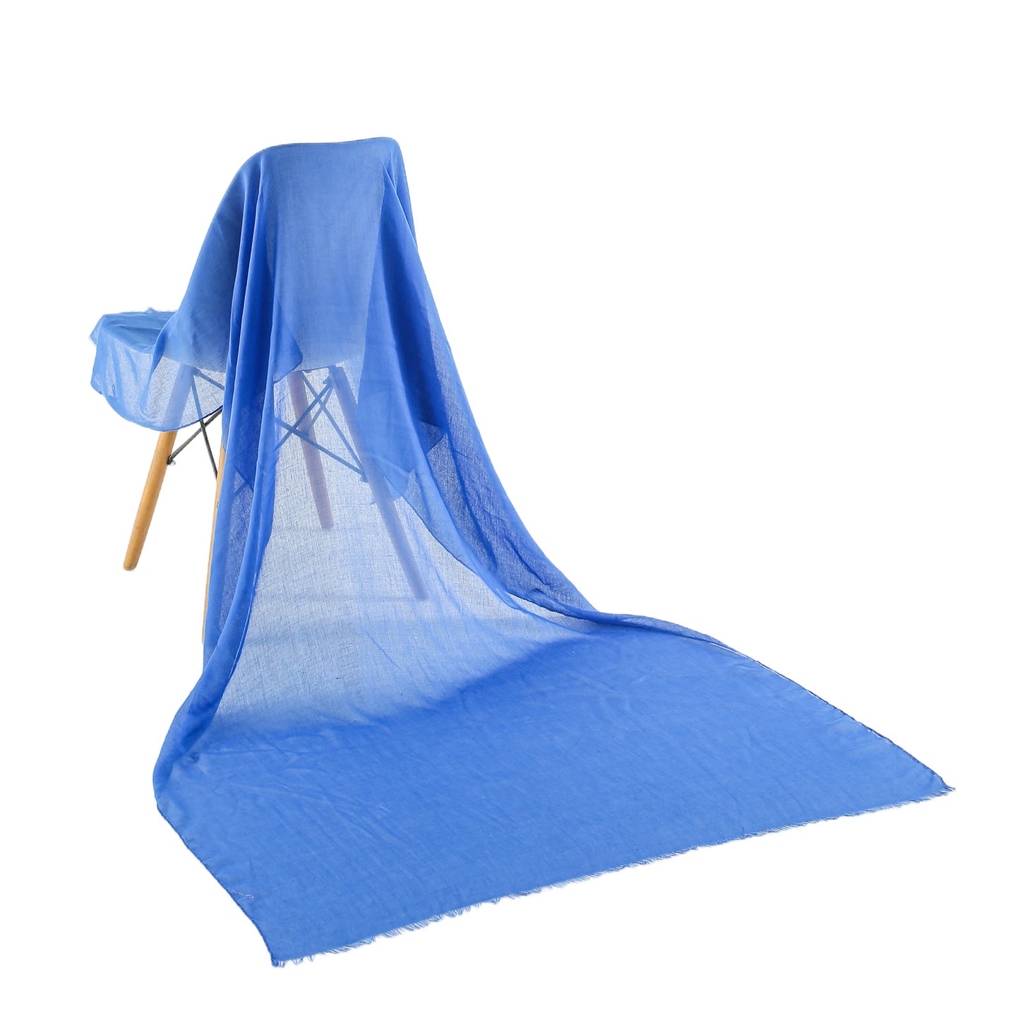 Basic scarf cobalt blue