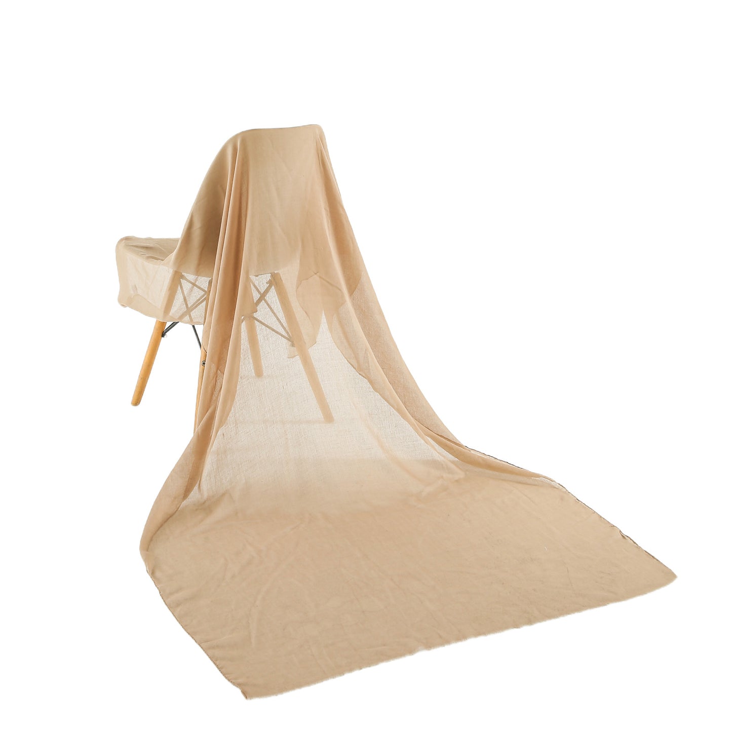 Basic sjaal donkerbeige