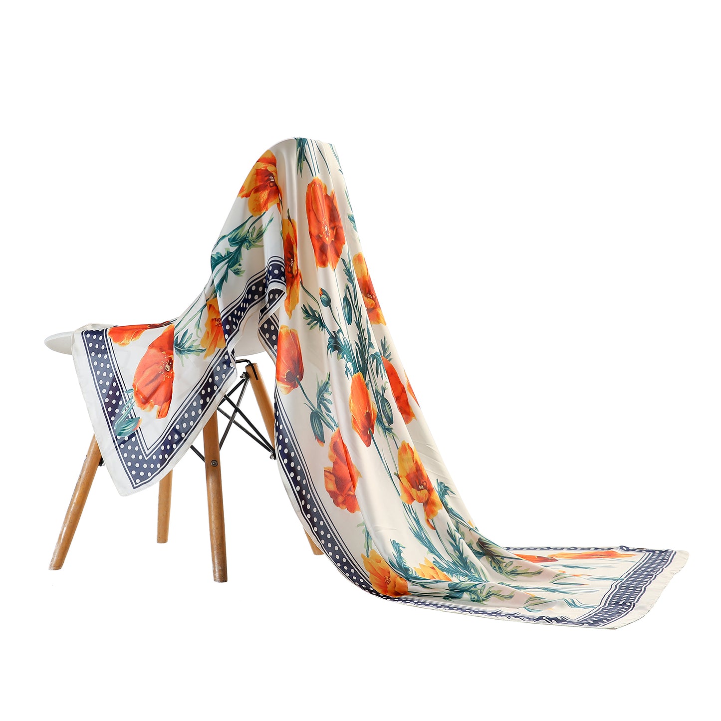 Scarf silky feeling