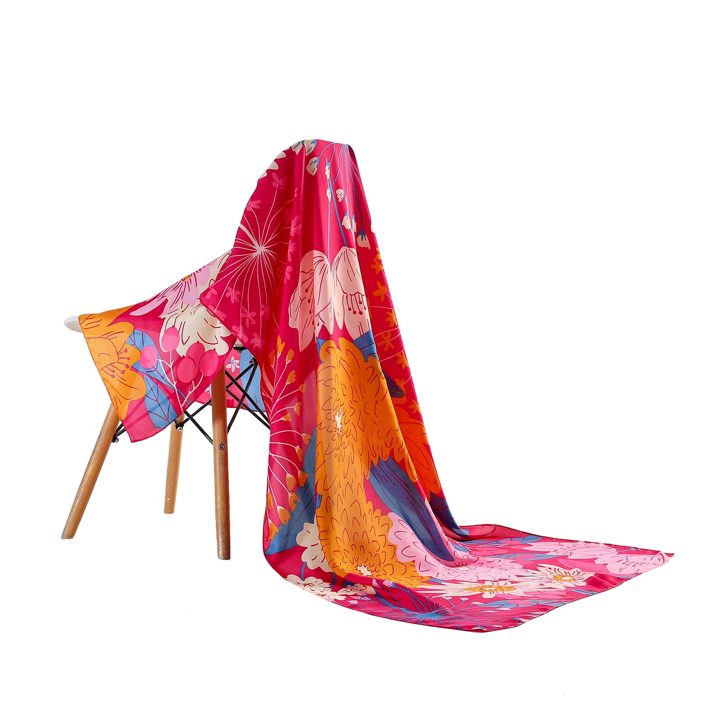 Scarf silky feeling