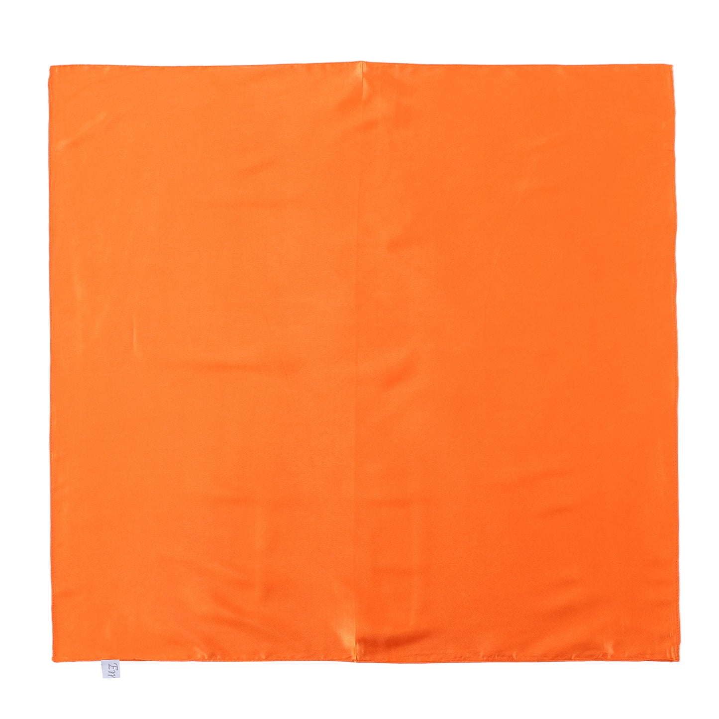 Scarf satin orange