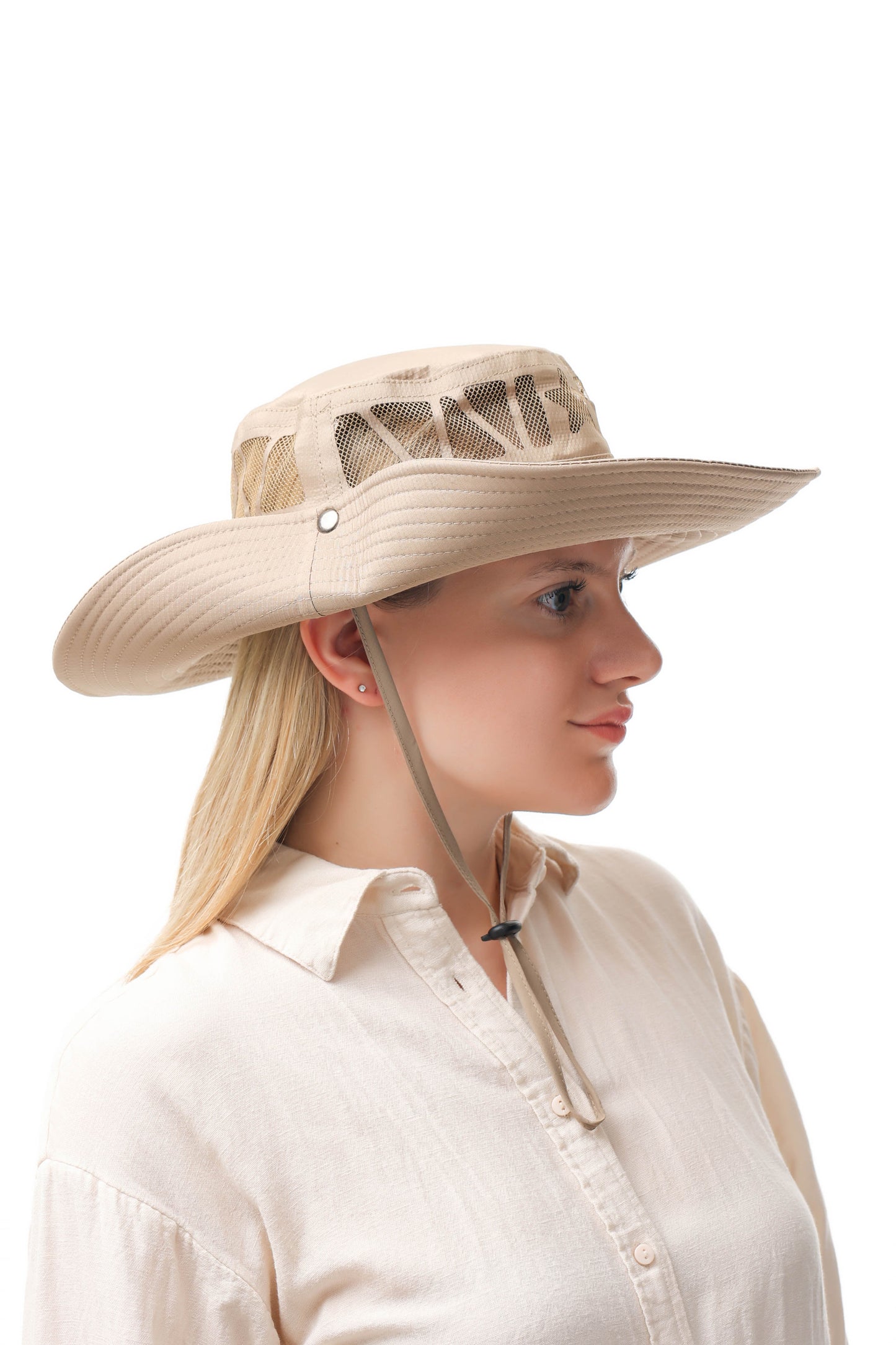 Outdoor hat olive green