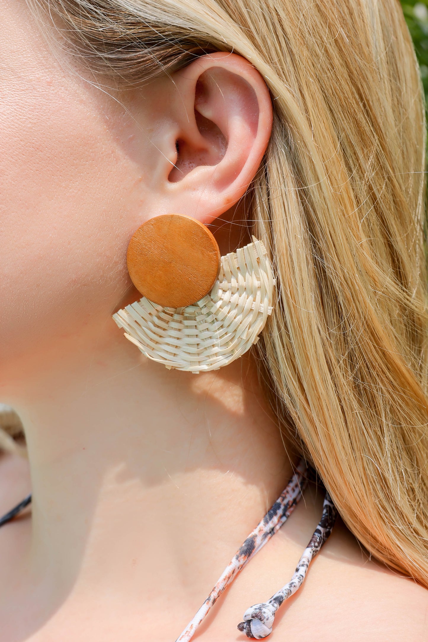 Braided earrings