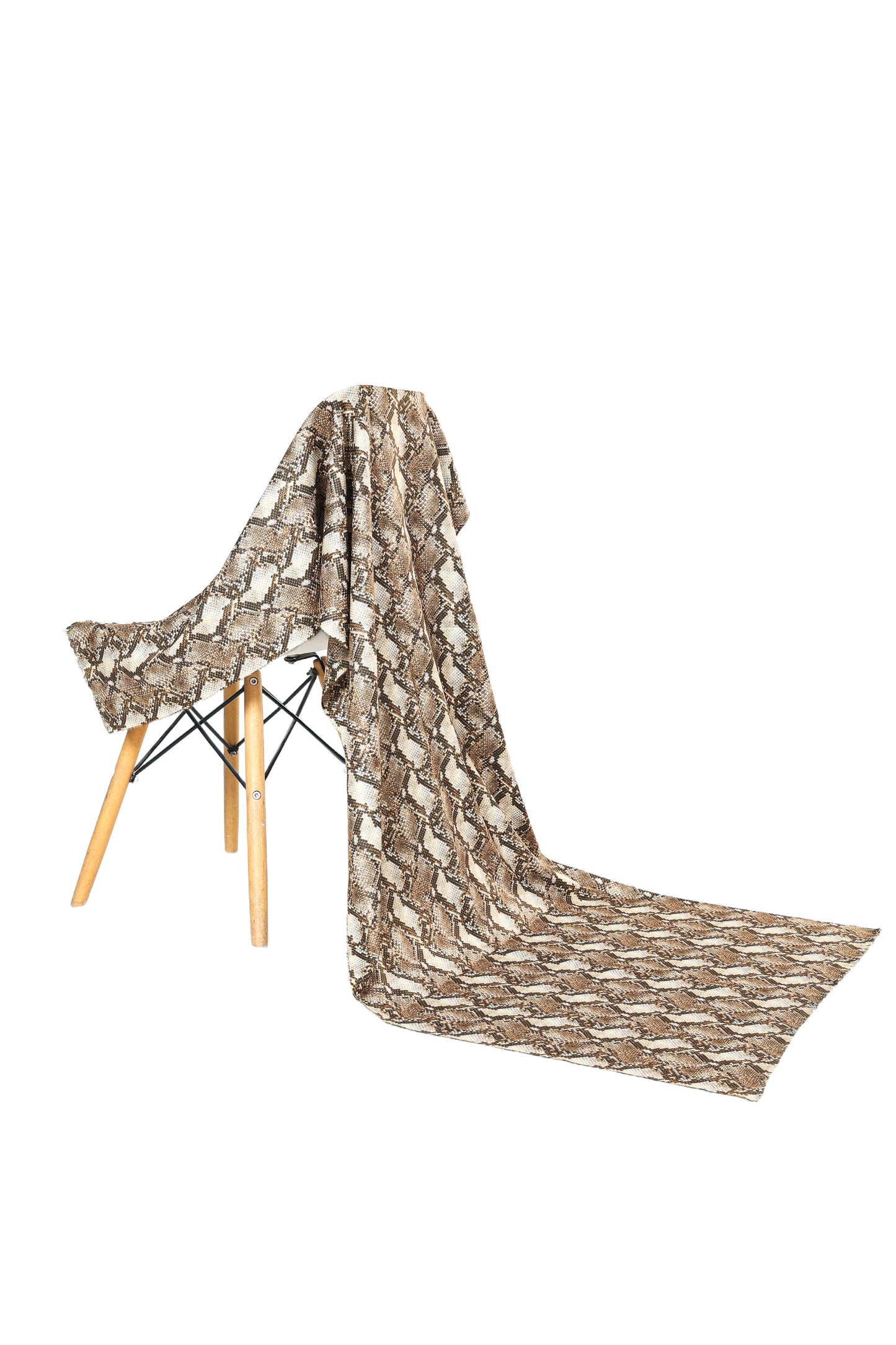 Scarf snake print