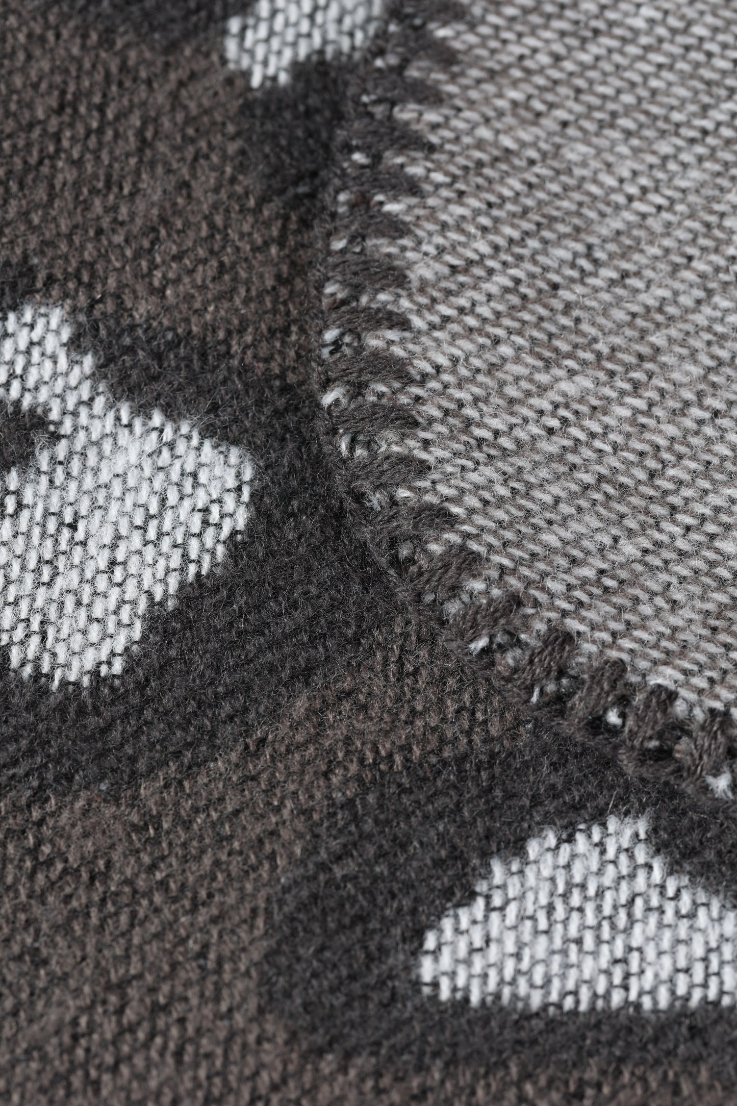 Poncho with print