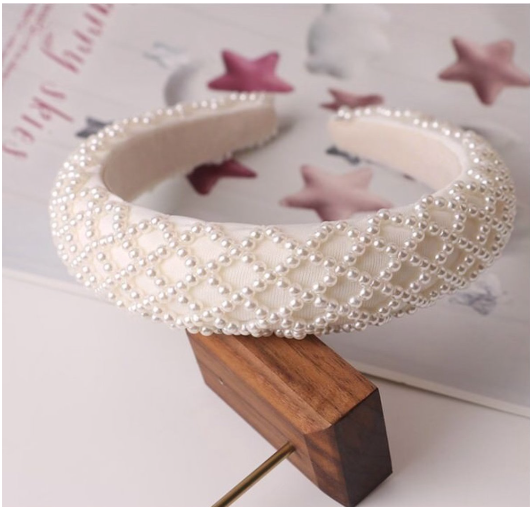 Headband pearls
