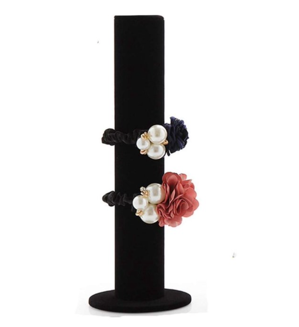 Scrunchie organizer zwart