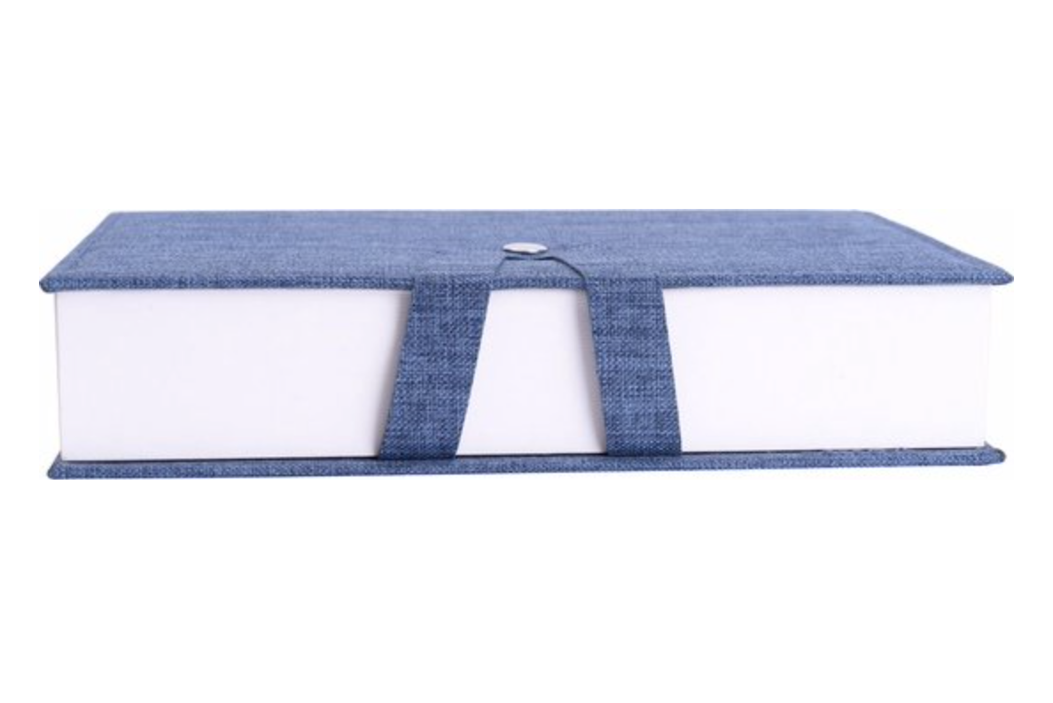 Opbergdoos brillen blauw