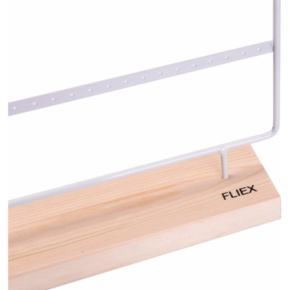 Earring rack white