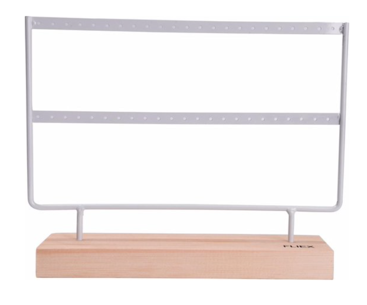 Earring rack white